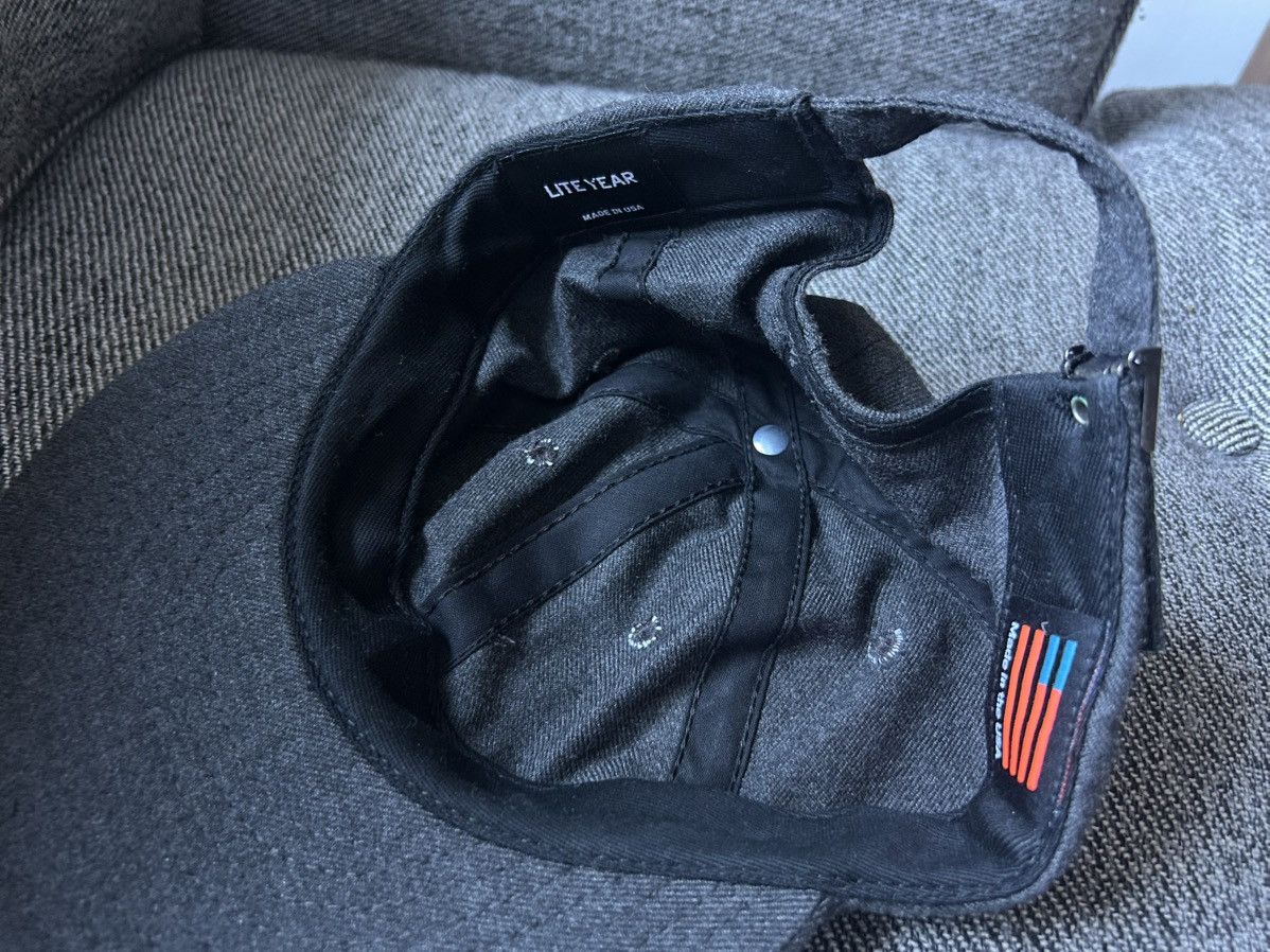Other Lite-Year 6 Panel Cap Charcoal Size ONE SIZE - 2 Thumbnail