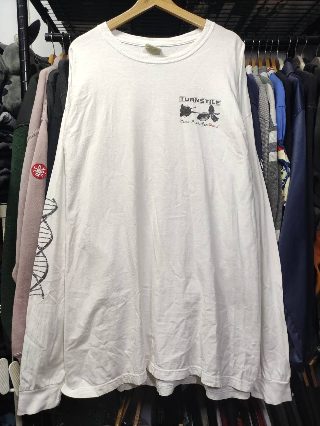 Band Tees Rare! Turnstile Band " Come Back for More " L/S T-Shirt Size US XXL / EU 58 / 5 - 2 Thumbnail