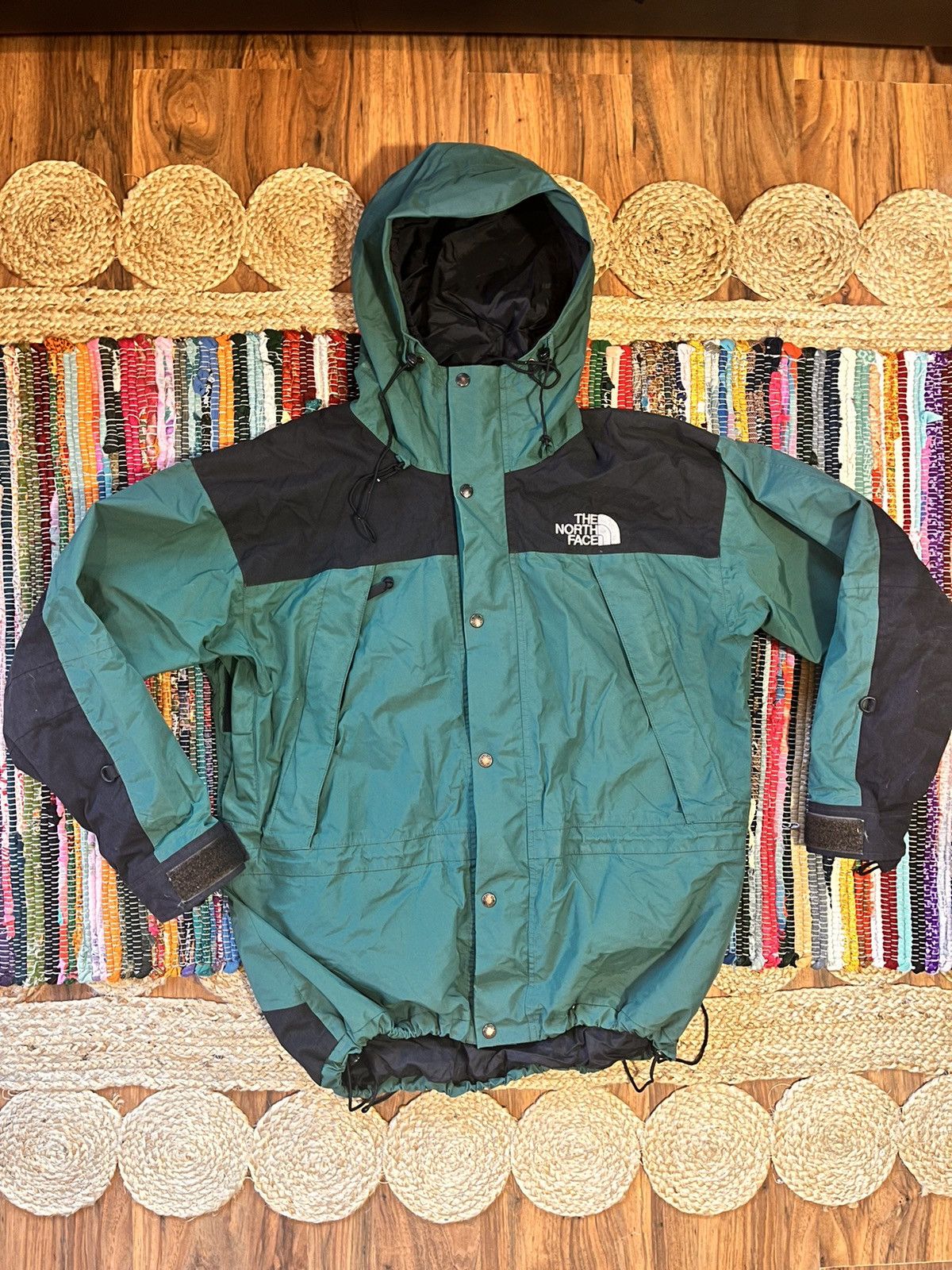 image of Goretex x Outdoor Life The North Face 1990 Mountain Guide Jacket Gore-Tex Gorp in Forest Green (Siz