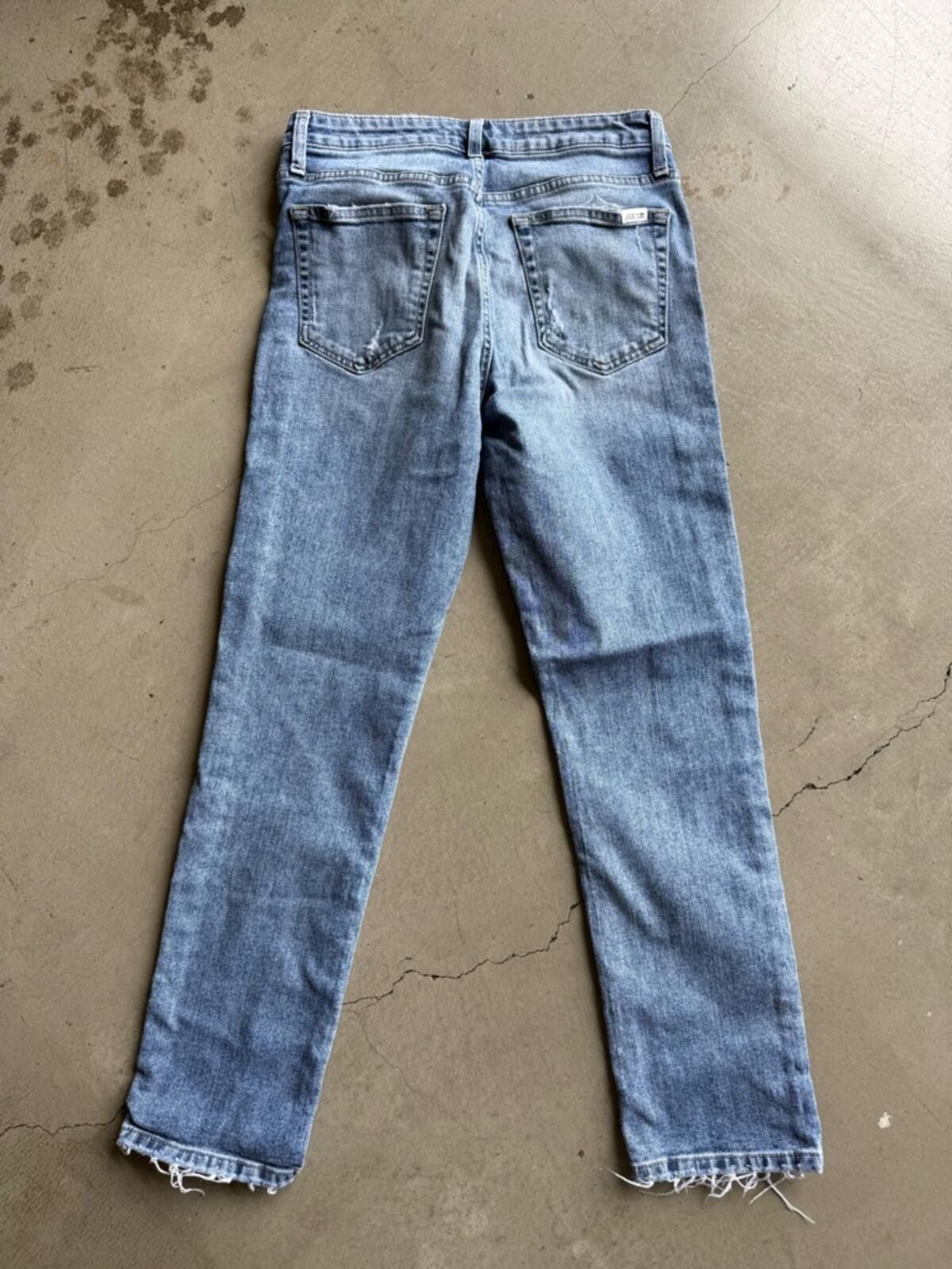 Other Joe’s Jeans / Mid Rise Straight Raw Hem / Light Wash Size 27" / US 4 / IT 40 - 6 Thumbnail