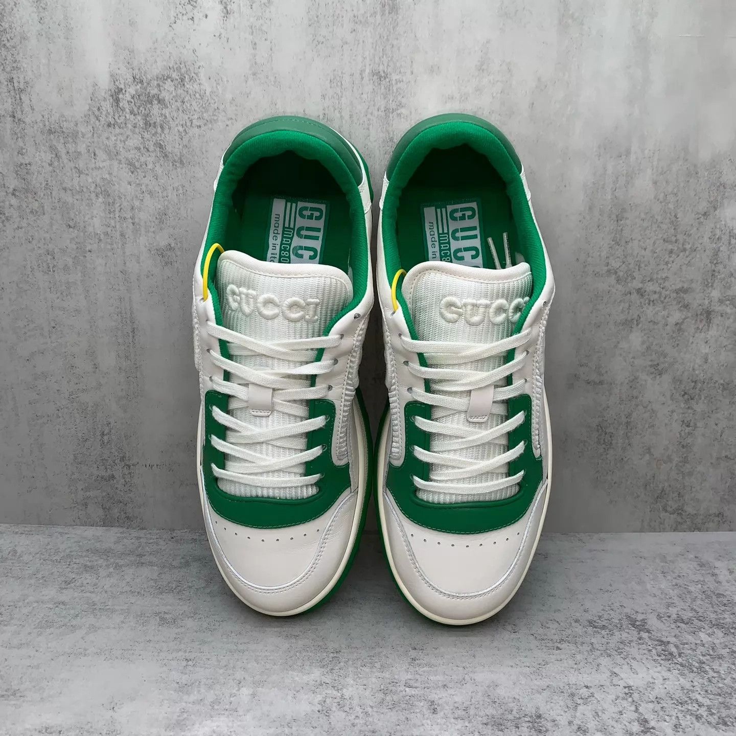 Gucci Gucci MAC80 Green Retro Sneaker 42 98 New Size US 9 / EU 42 - 6 Thumbnail