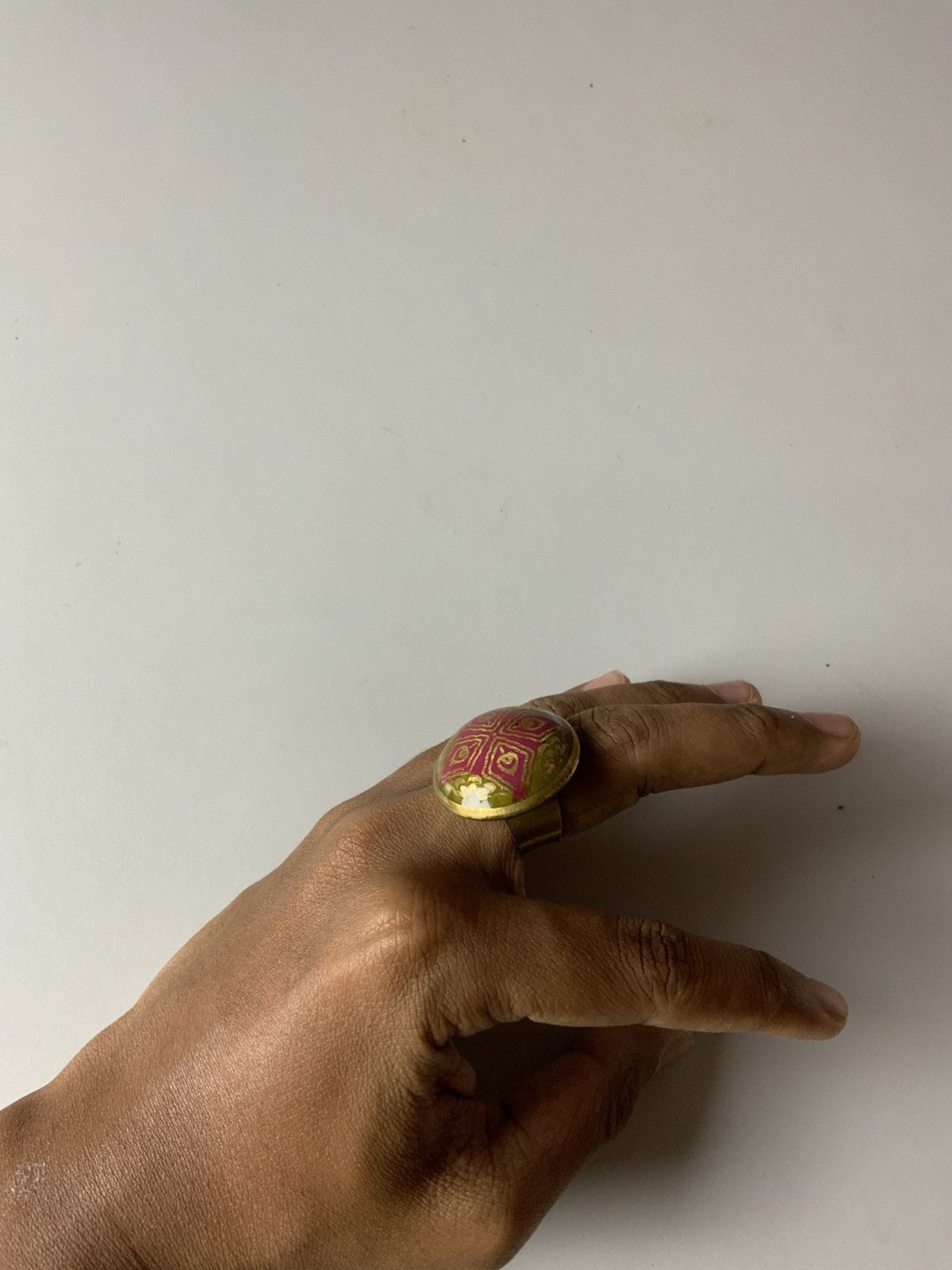 Vintage Glod Steel Avant Oldskull Archive Rings Size ONE SIZE - 9 Thumbnail