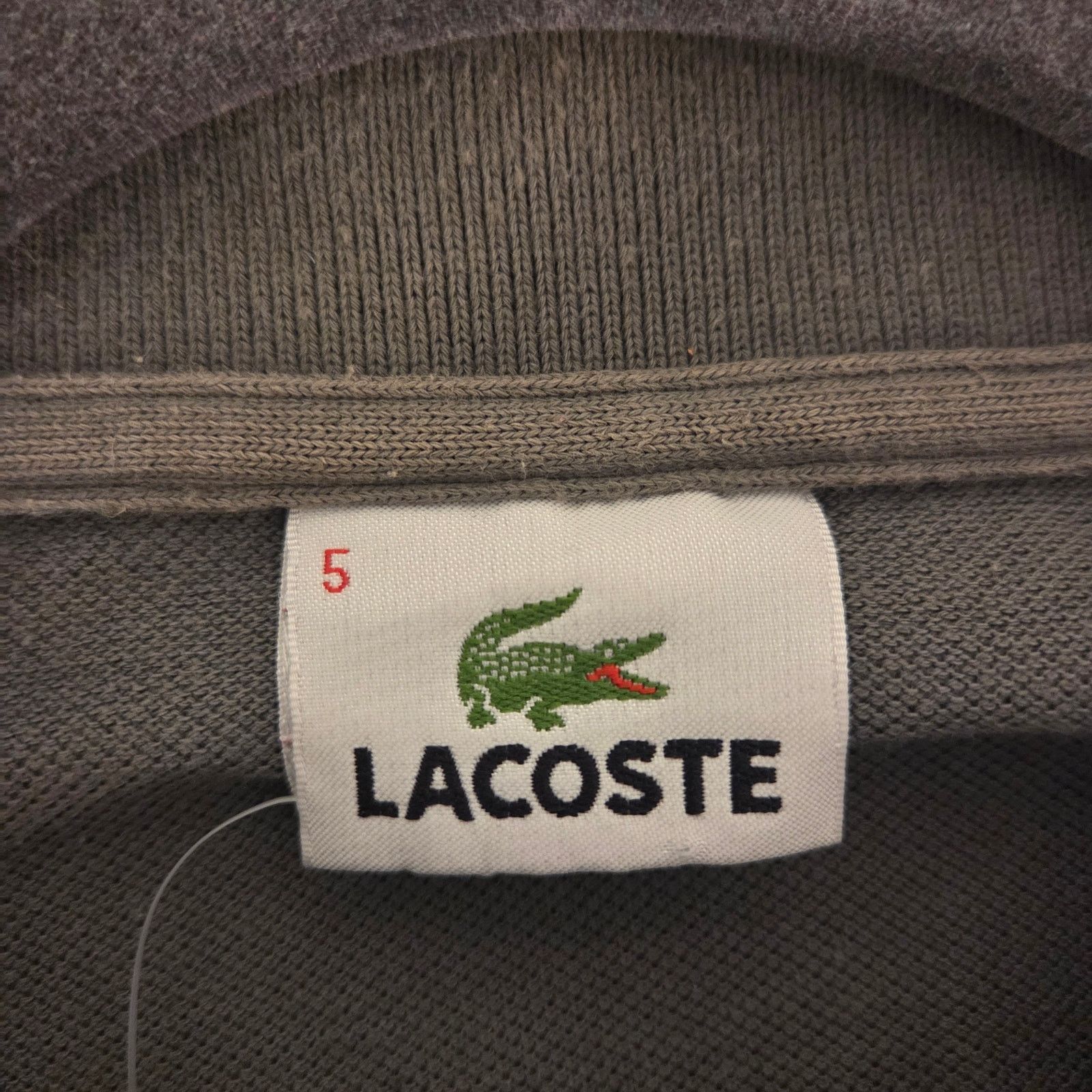 Lacoste Stylish Men's Lacoste Polo Shirt - Small Grey - Classic Size US S / EU 44-46 / 1 - 4 Thumbnail