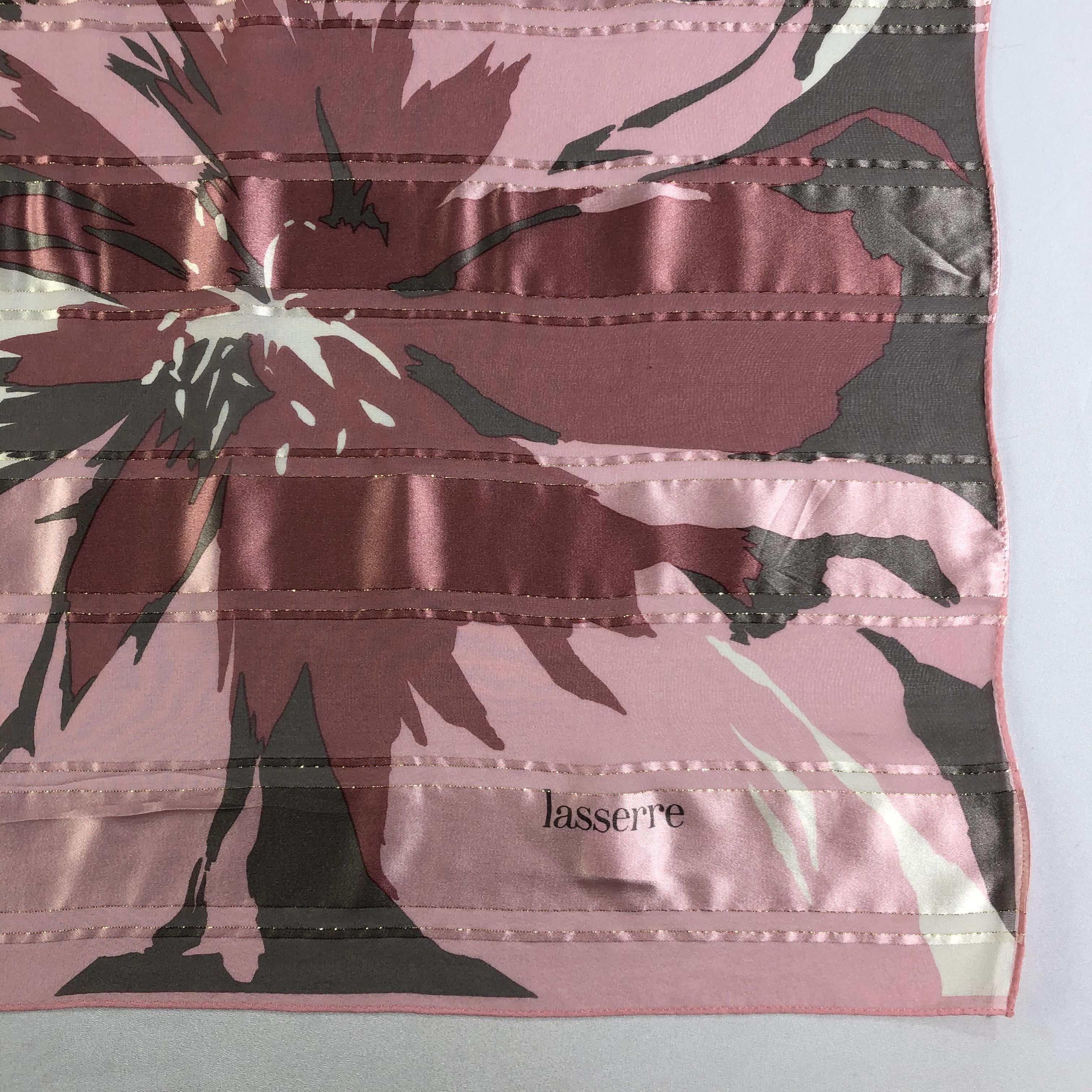 Vintage Vintage Iasserre Silk Scarf Size ONE SIZE - 3 Thumbnail