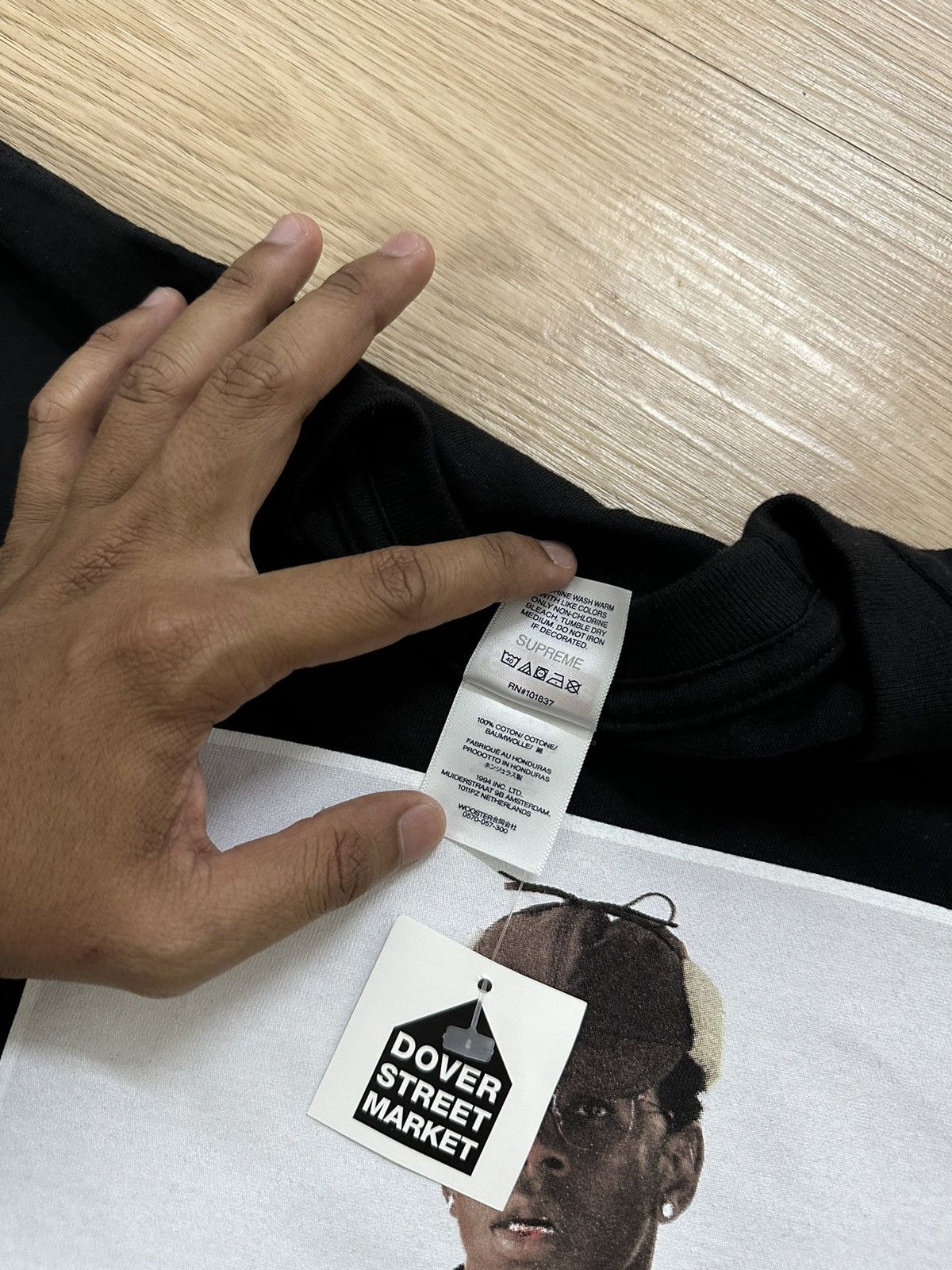 Supreme × Tyler The Creator Supreme Tyler The Creator Photo Tee Size M Black Size US M / EU 48-50 / 2 - 5 Thumbnail