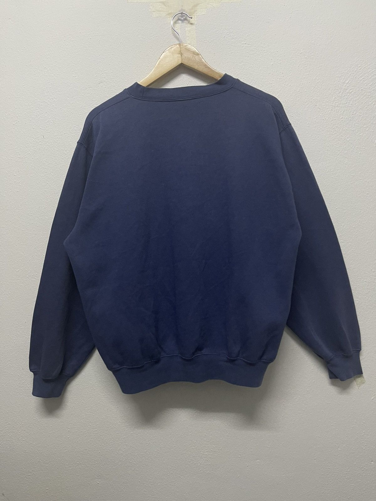 Jordan Brand × Nike × Vintage 90s NIKE AIR JORDAN EMBROIDERED LOGO CREWNECK NICELY FADED Size US L / EU 52-54 / 3 - 2 Thumbnail