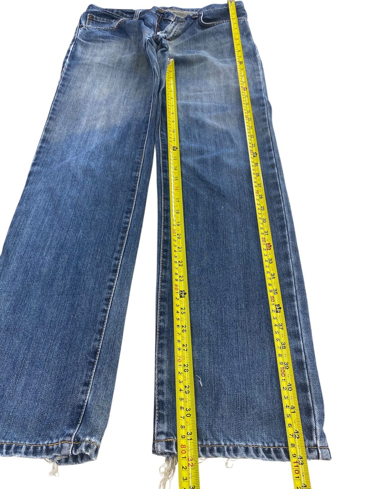 Edwin Edwin Acid Blue Wash Style Loose Jeans Size US 34 / EU 50 - 7 Thumbnail