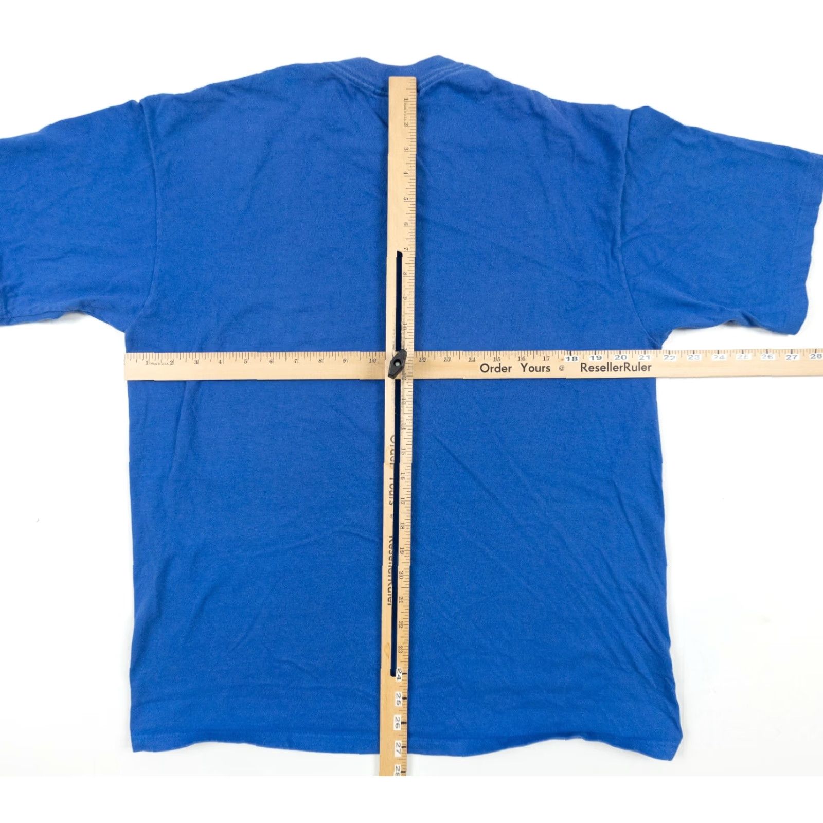 Perry Ellis VINTAGE Perry Ellis Shirt Adult XL Blue Short Sleeve 90s T-Shirt Mens/Aunisex Size US XL / EU 56 / 4 - 6 Thumbnail
