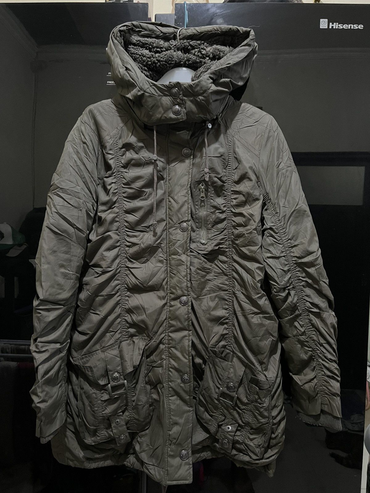 Japanese Brand C' estbien! Vous BONO Military Parka Gothic Vkei Style Size US M / EU 48-50 / 2 - 1 Thumbnail