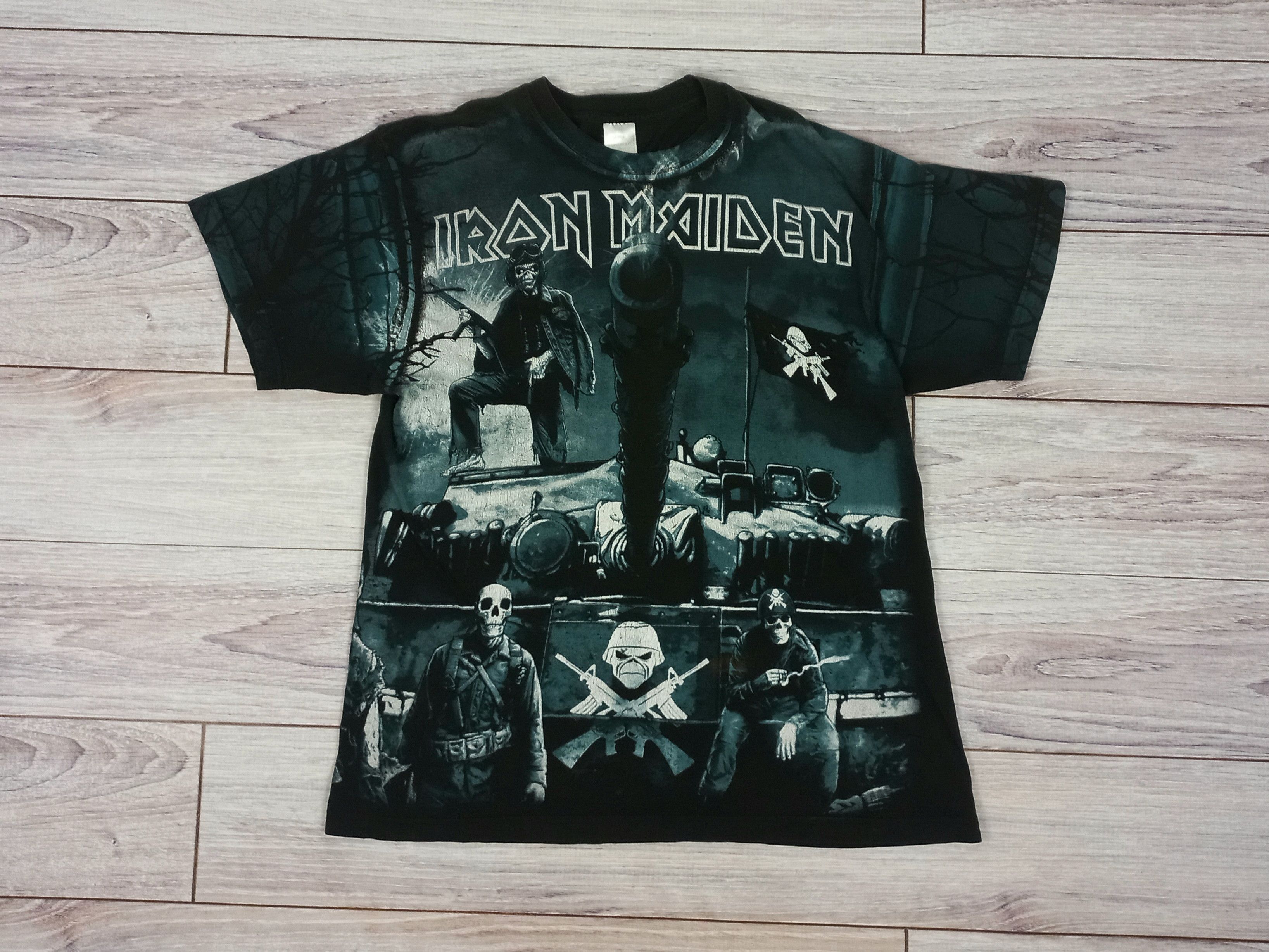 Iron Maiden Band Graphic Tee Shirt T-Shirt 2000s Y2K 00s shops