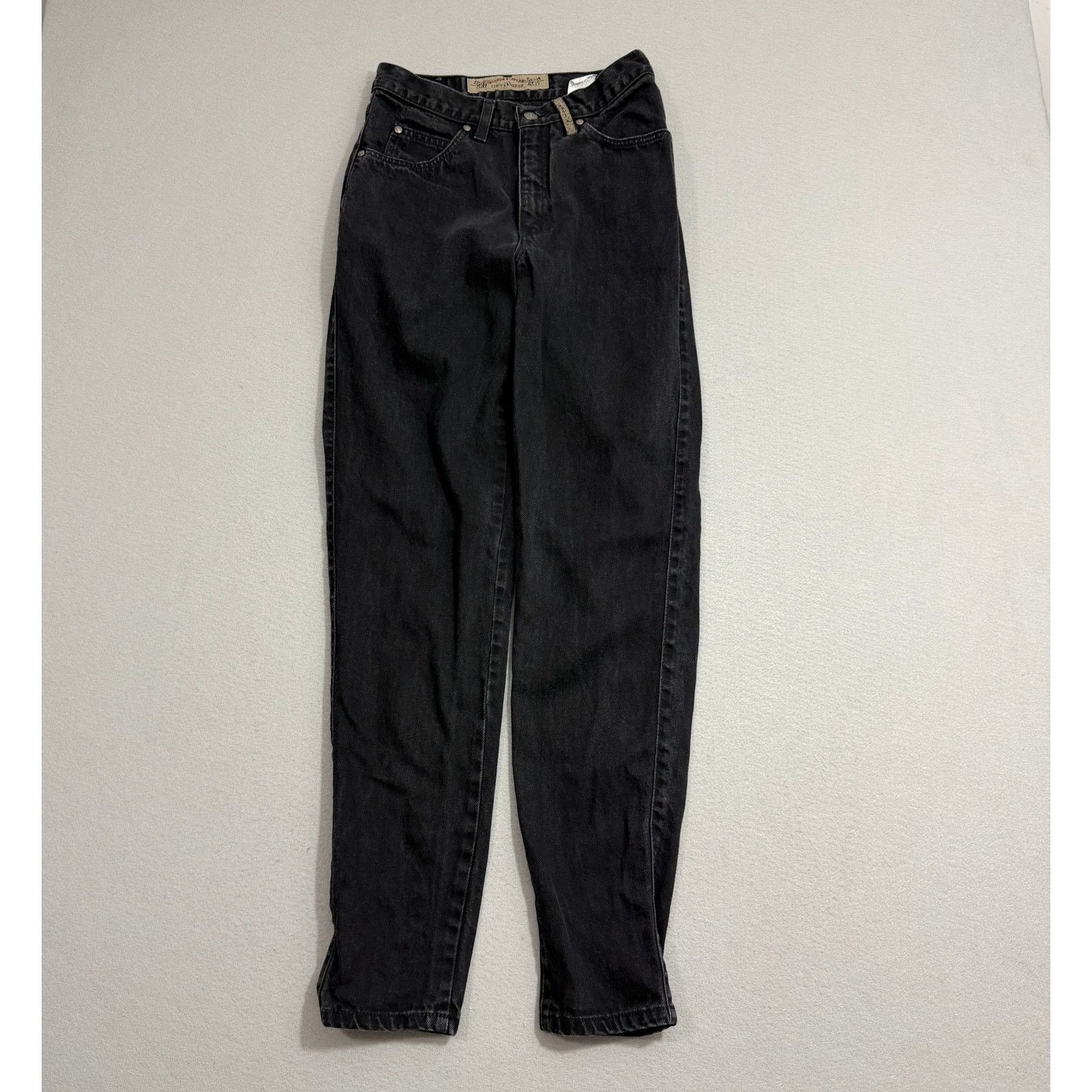 Vintage Vintage Levis 900 Jeans Womens 7 (26x32) Black Mom High Rise Size 26" / US 2 / IT 38 - 1 Thumbnail