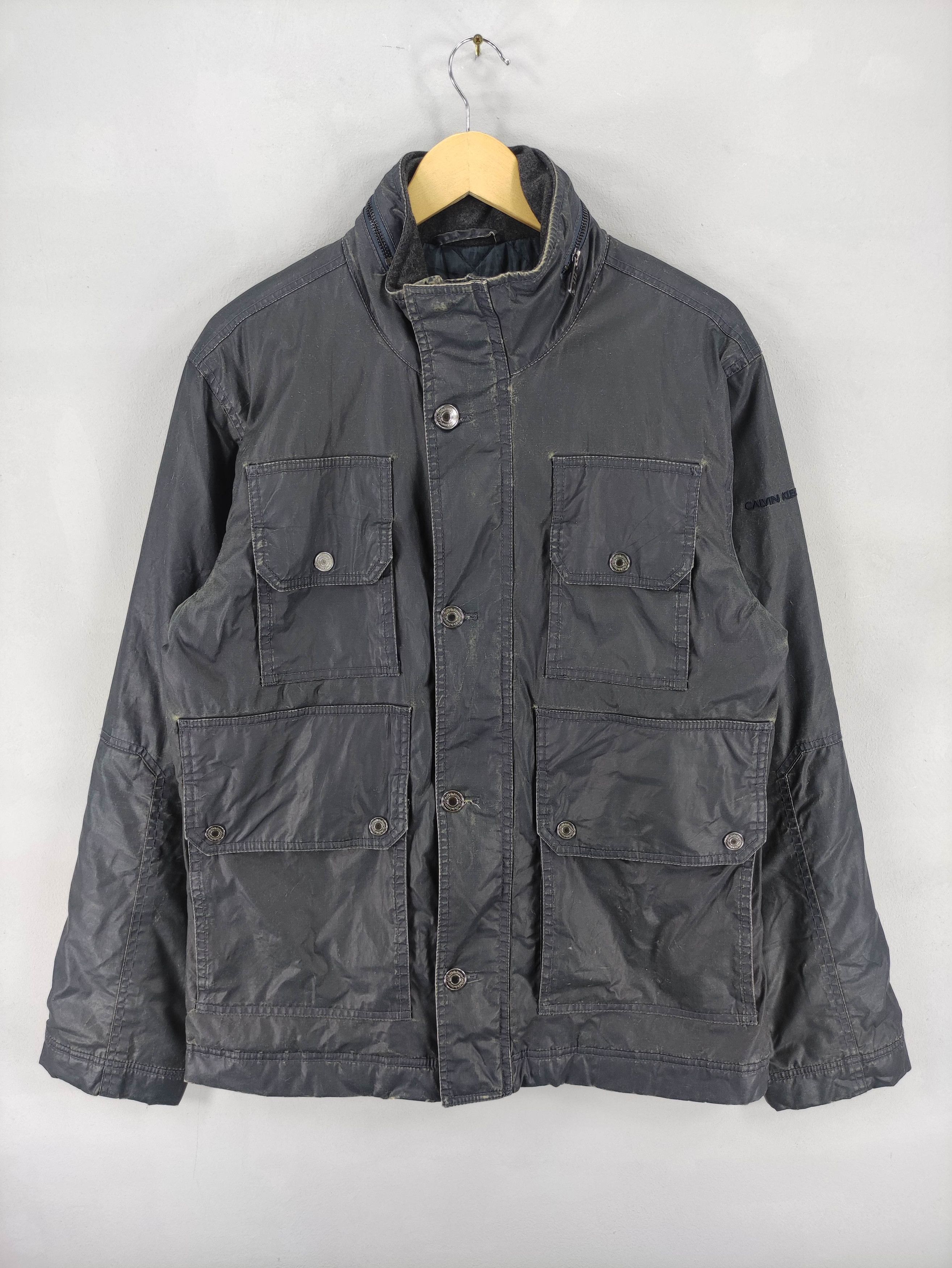 Calvin Klein Vintage Calvin Klein Jacket Zipper Size US XL / EU 56 / 4 - 1 Thumbnail