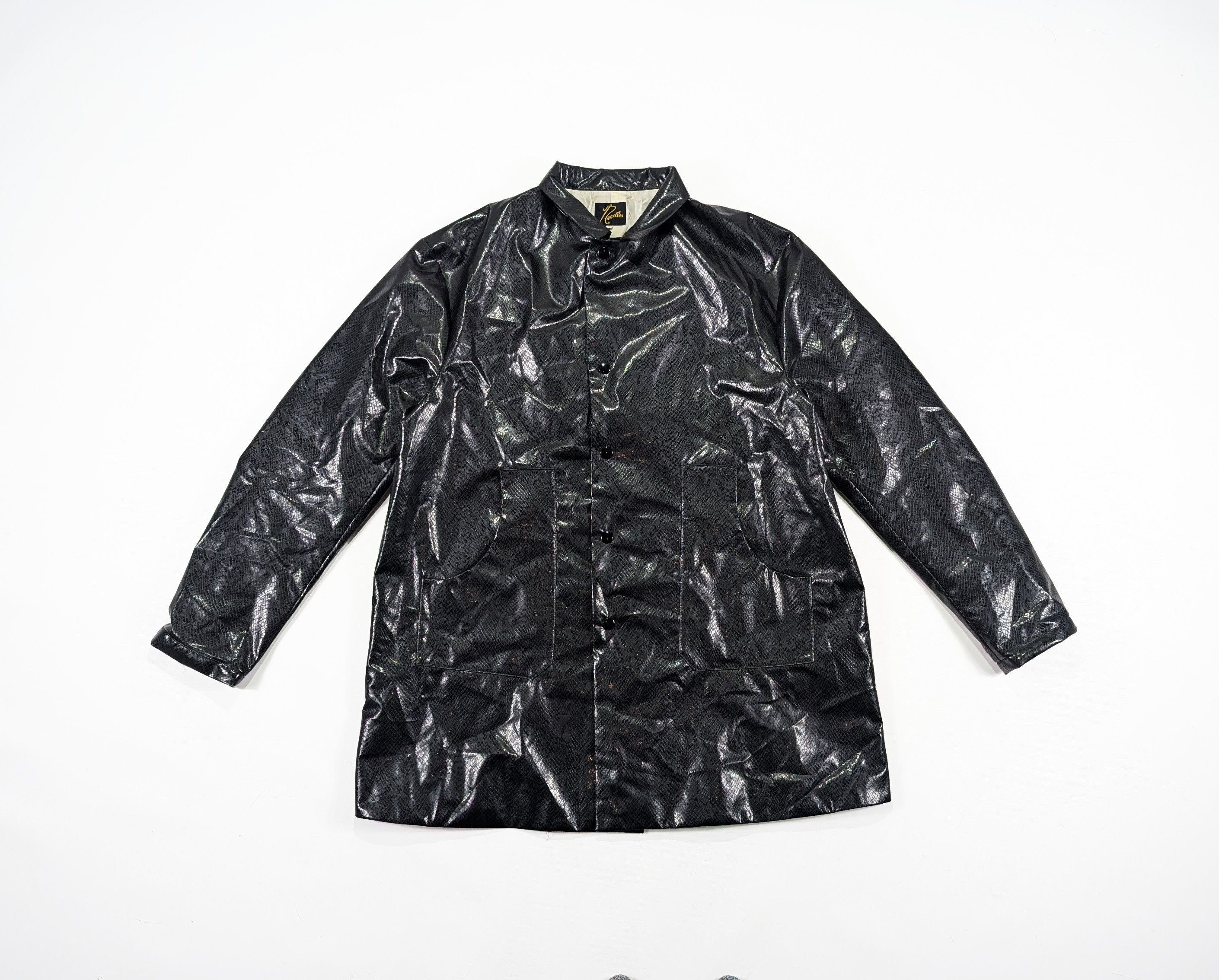 Needles Needles Python Print Coach Jacket Size 2 Made in Japan Size US M / EU 48-50 / 2 - 1 Thumbnail