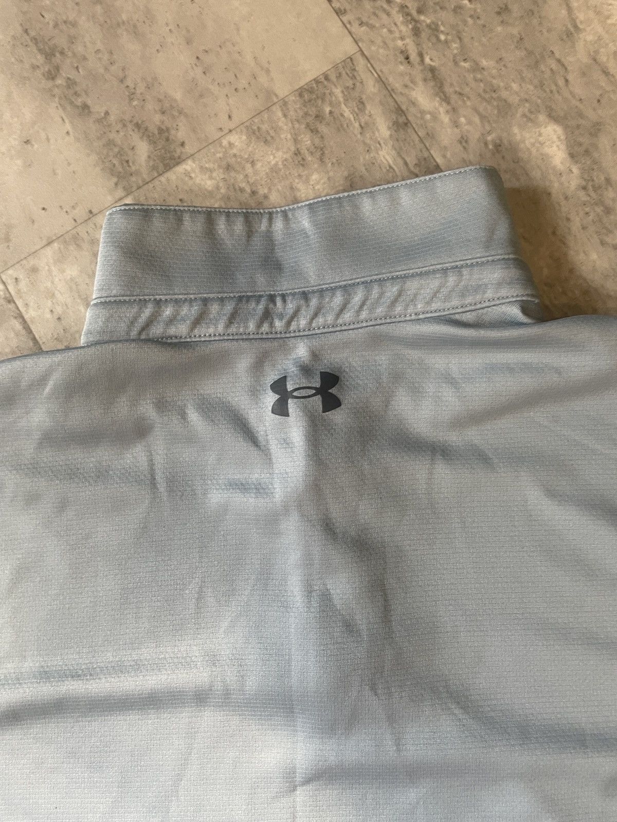 Under Armour Men’s XL Blue Under Armour Golf Polo Shirt Size US XL / EU 56 / 4 - 5 Thumbnail