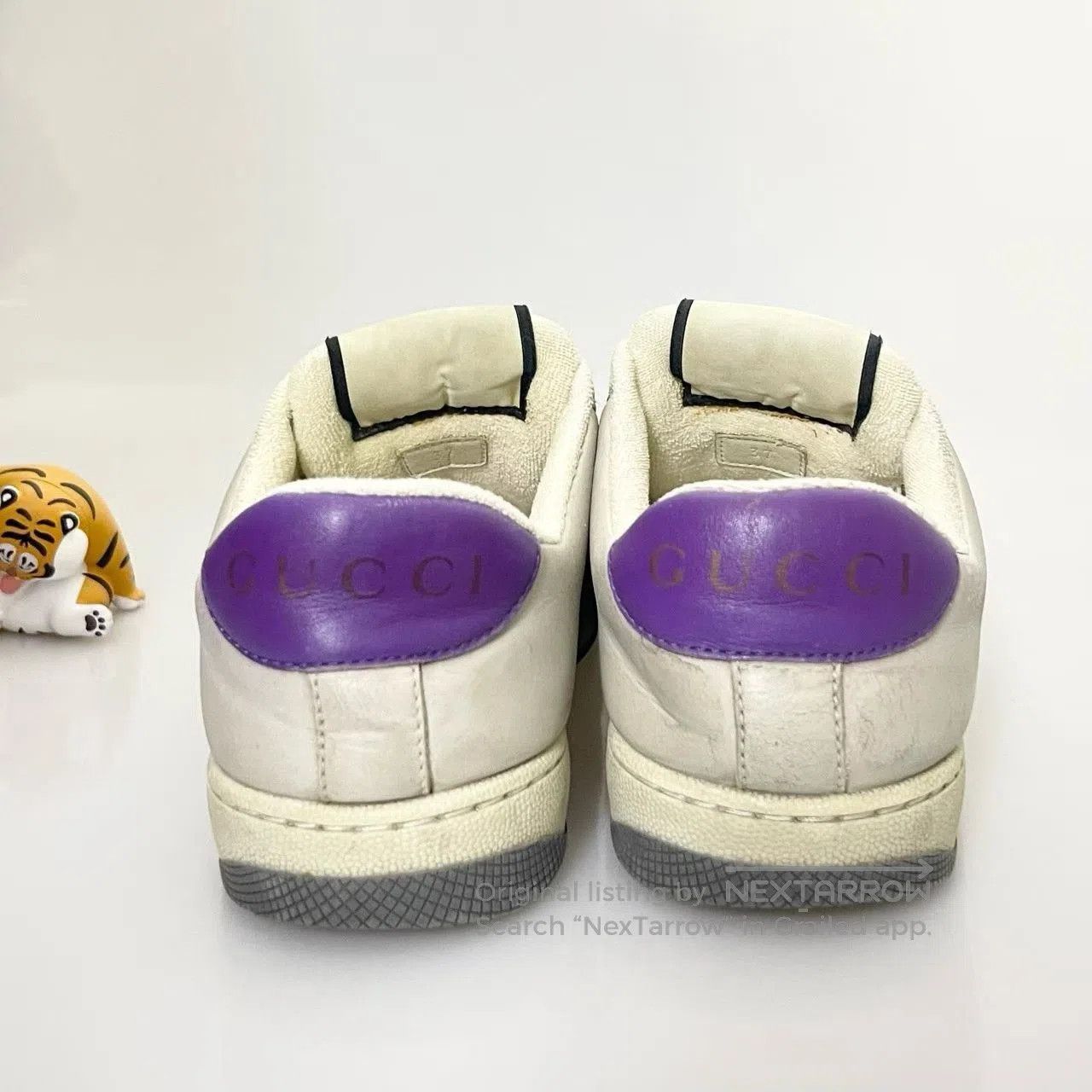 Gucci Gucci Dirty Shoes Purple Tail. Size US 6 / IT 36 - 3 Thumbnail