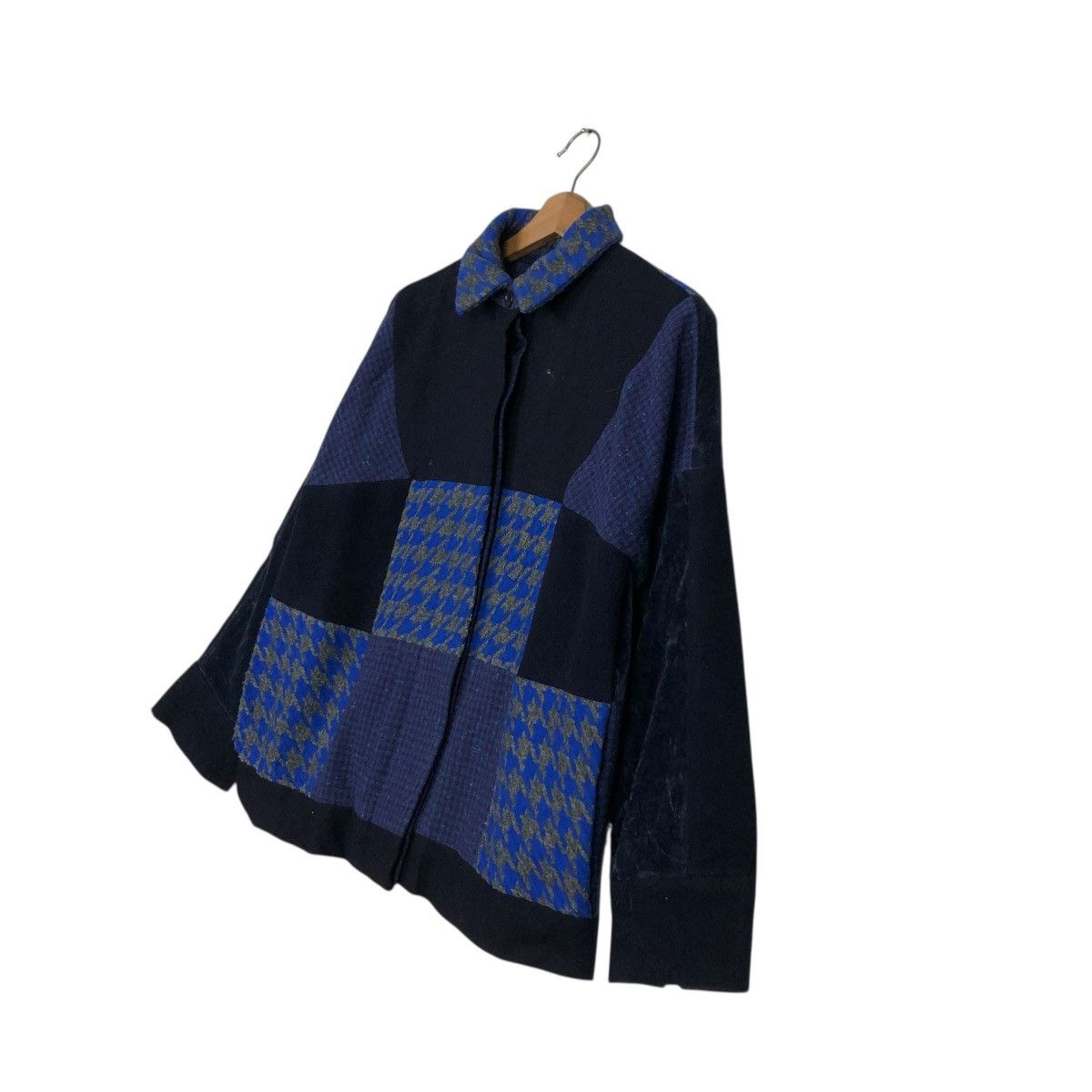 Japanese Brand 🔥VINTAGE CHORE JACKET INDIGO PATCHWORK DESIGN KAPITAL STYLE Size US M / EU 48-50 / 2 - 4 Thumbnail