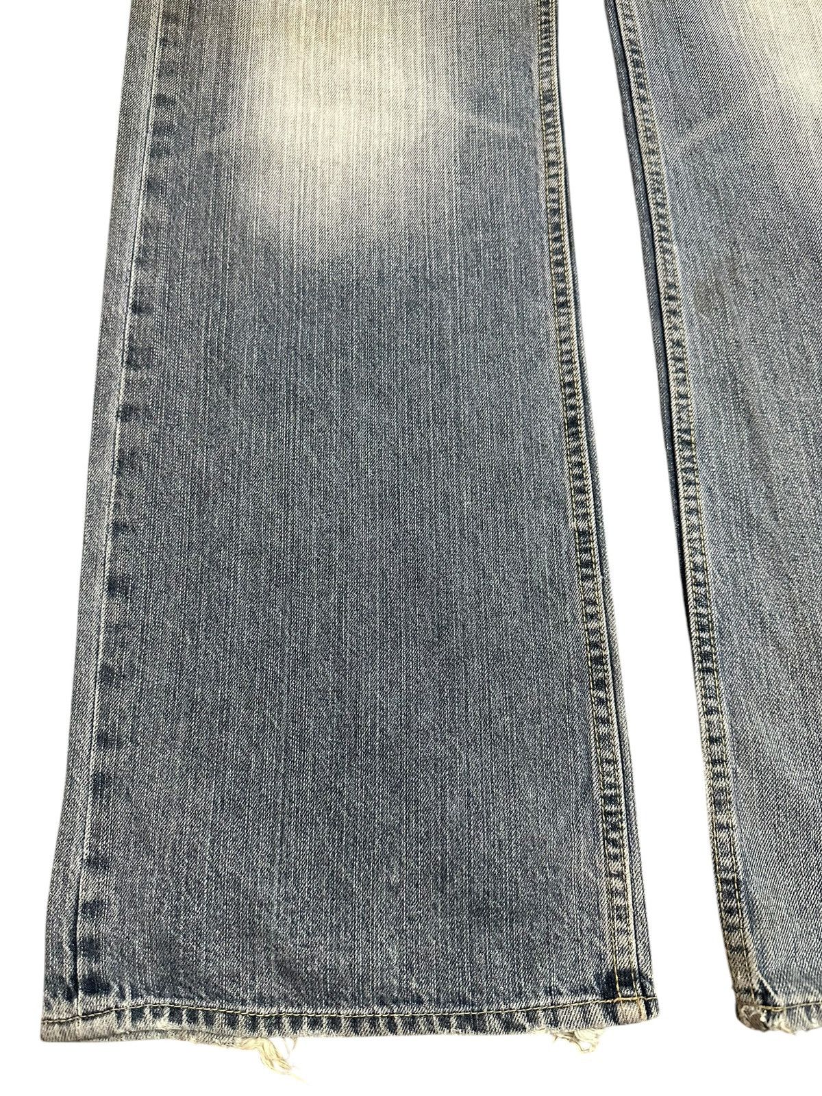 Evisu Vintage Japanese Brand Blue Faded Wash Style Baggy Jeans Size US 33 - 7 Thumbnail
