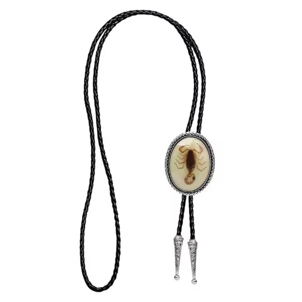 Jewelry Naturel stone Scorpion bolo tie Size ONE SIZE - 1 Thumbnail
