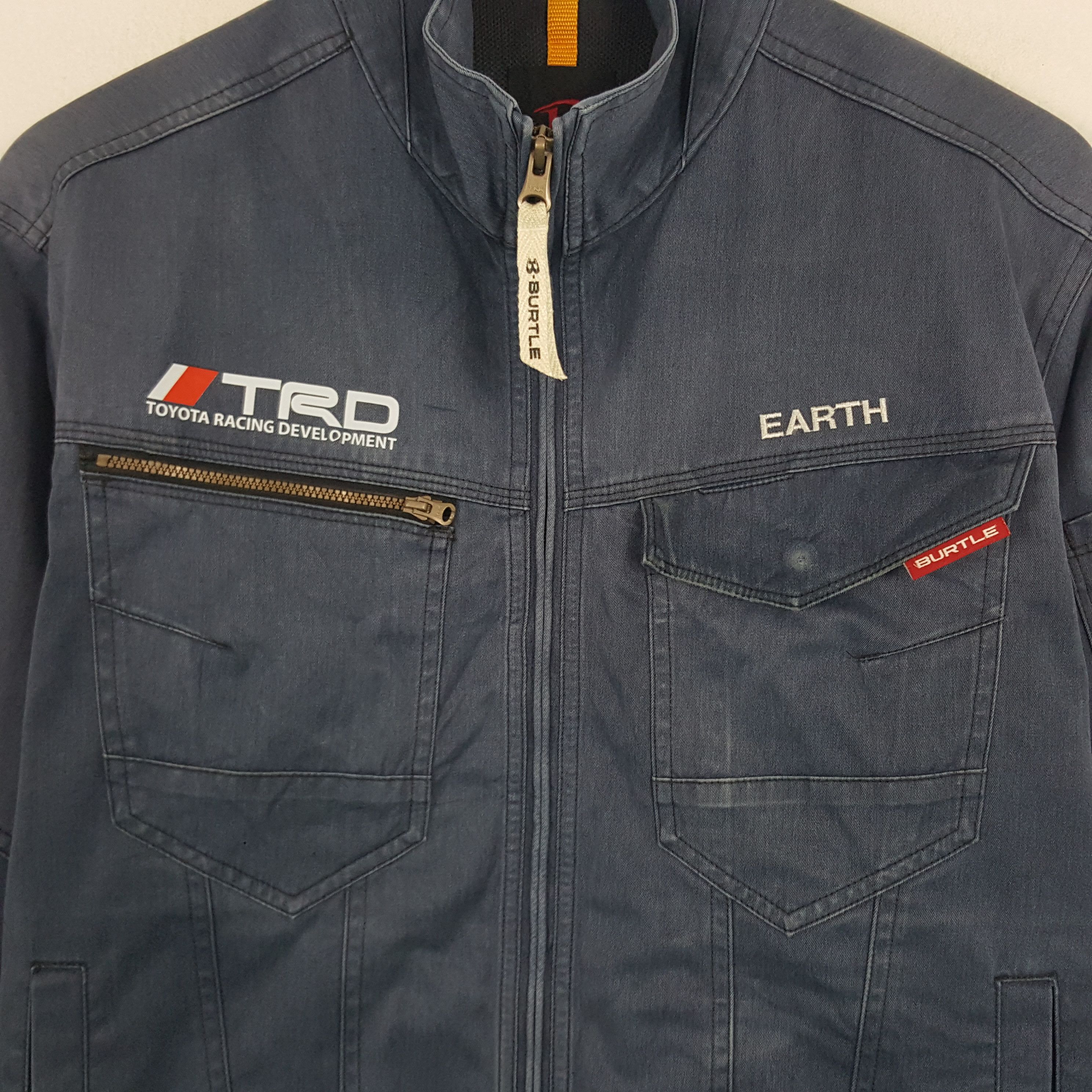 Japanese Brand × Vintage Vintage Toyota Racing Development Custom Art Sport Jacket Size US M / EU 48-50 / 2 - 4 Thumbnail