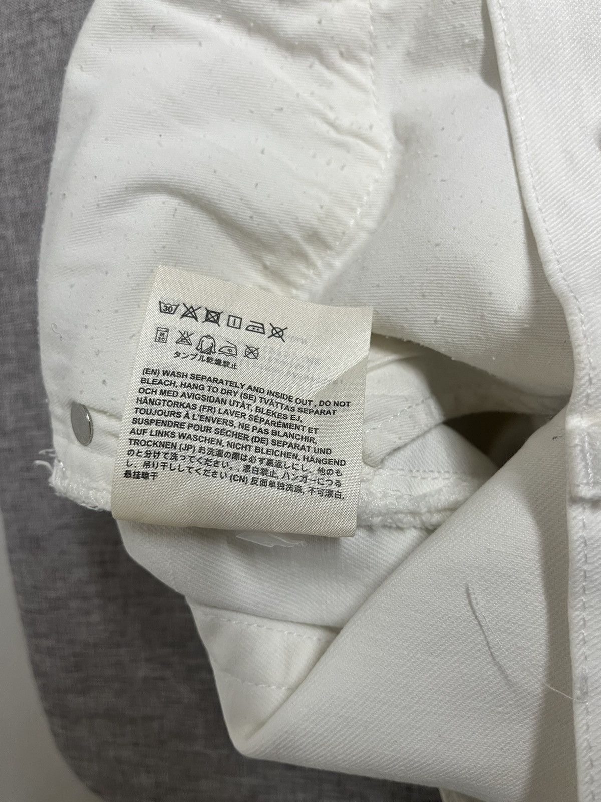 Acne Studios × Designer Acne Studios Jean white Size US 30 / EU 46 - 7 Thumbnail
