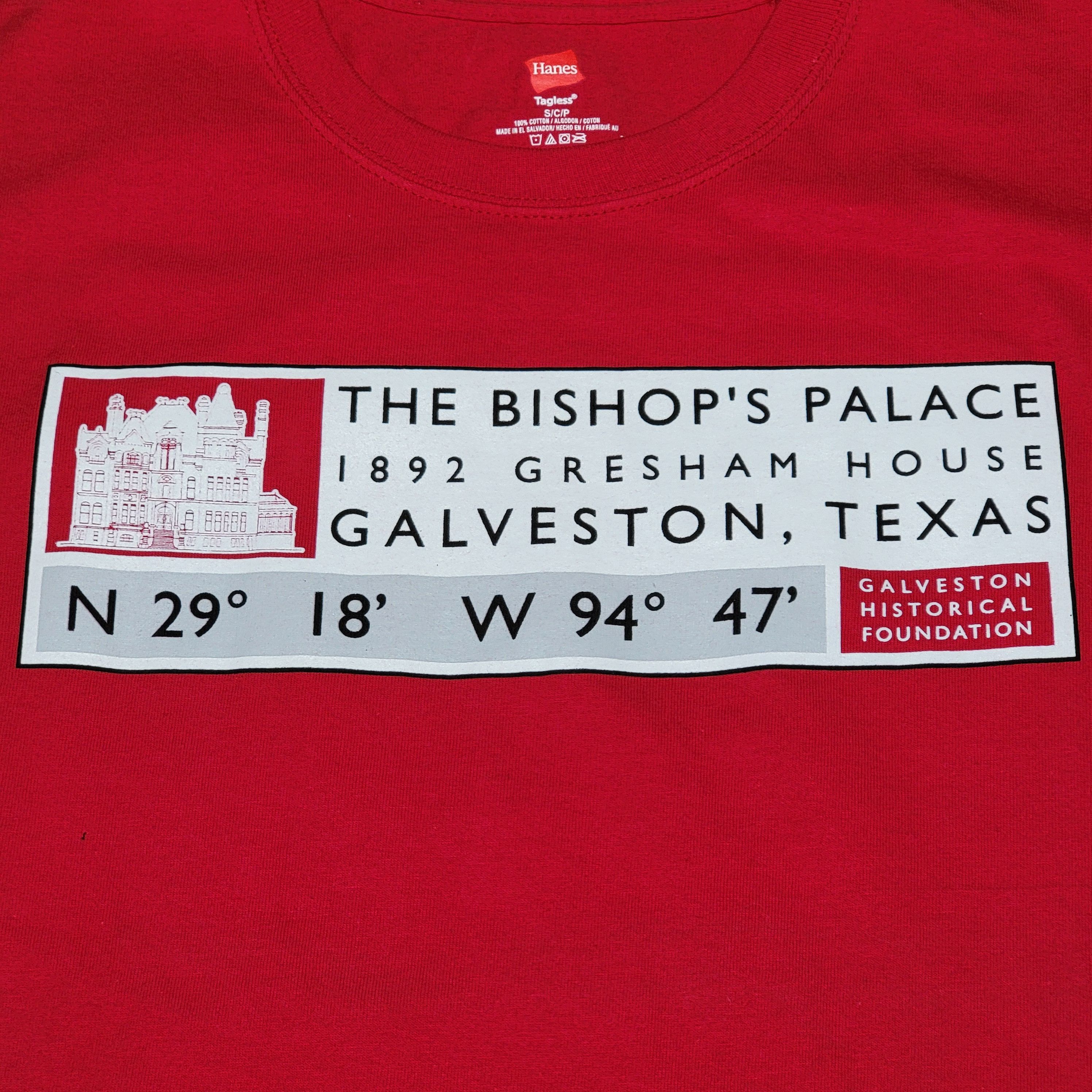 Hanes The Bishop's Palace Galveston Texas Tee (Hanes) - Small* NWT Size S / US 4 / IT 40 - 2 Thumbnail