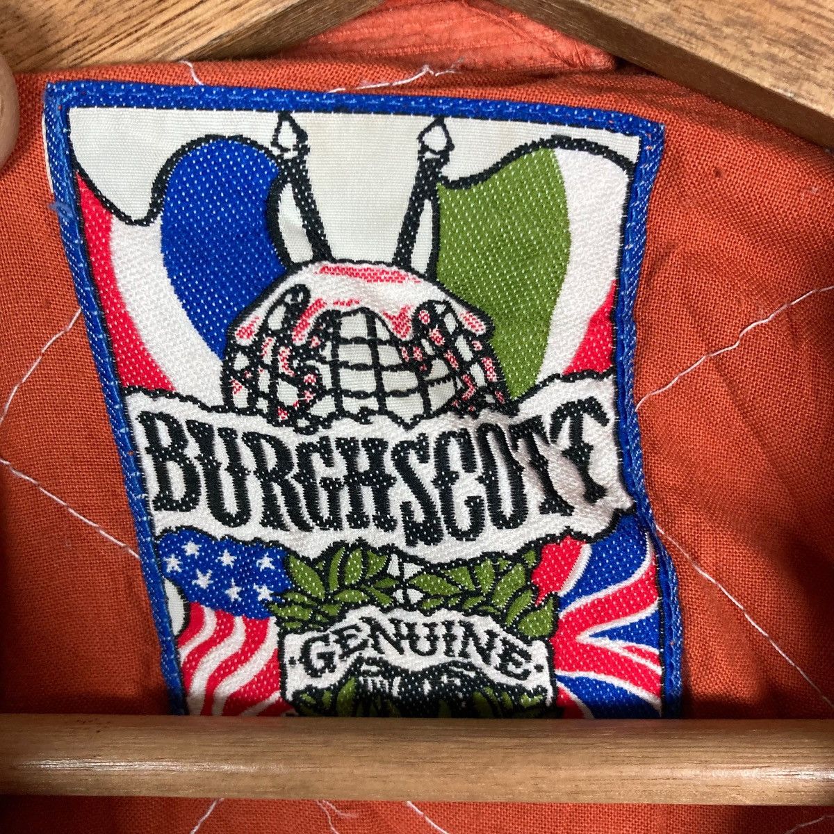 Other Vintage Union Made Burgh Scott Genuine Flat Button Corduroy Size US XL / EU 56 / 4 - 5 Thumbnail