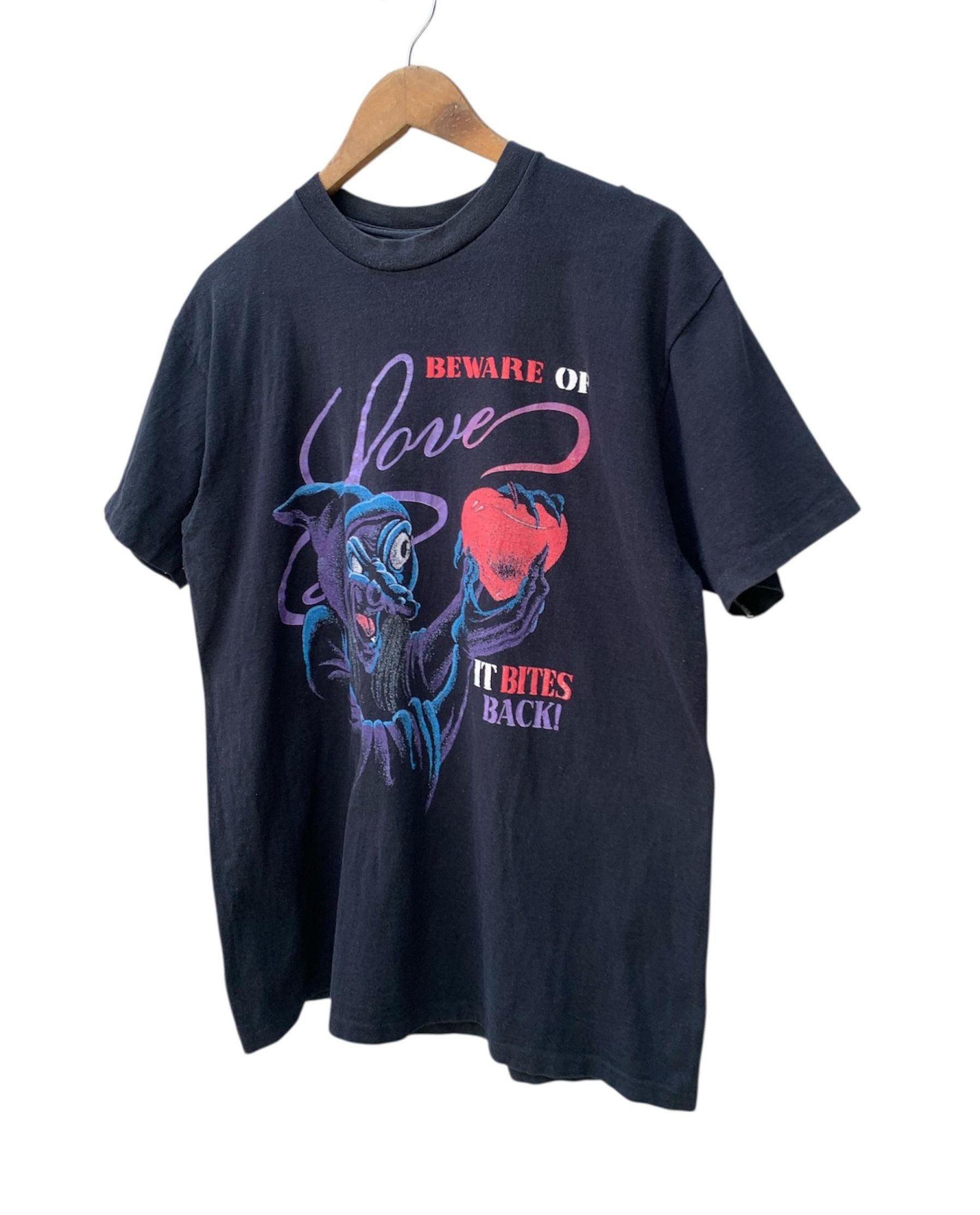 Vintage Vintage Beware Of It Bites Back Shirt Size US L / EU 52-54 / 3 - 3 Thumbnail
