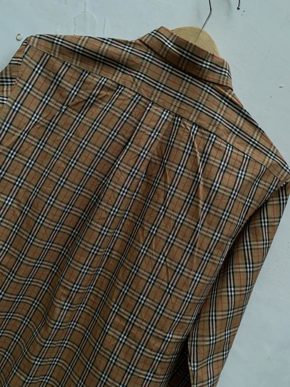 Burberry Vintage burberrys nova check flap pocket button ups shirt Size US M / EU 48-50 / 2 - 3 Thumbnail