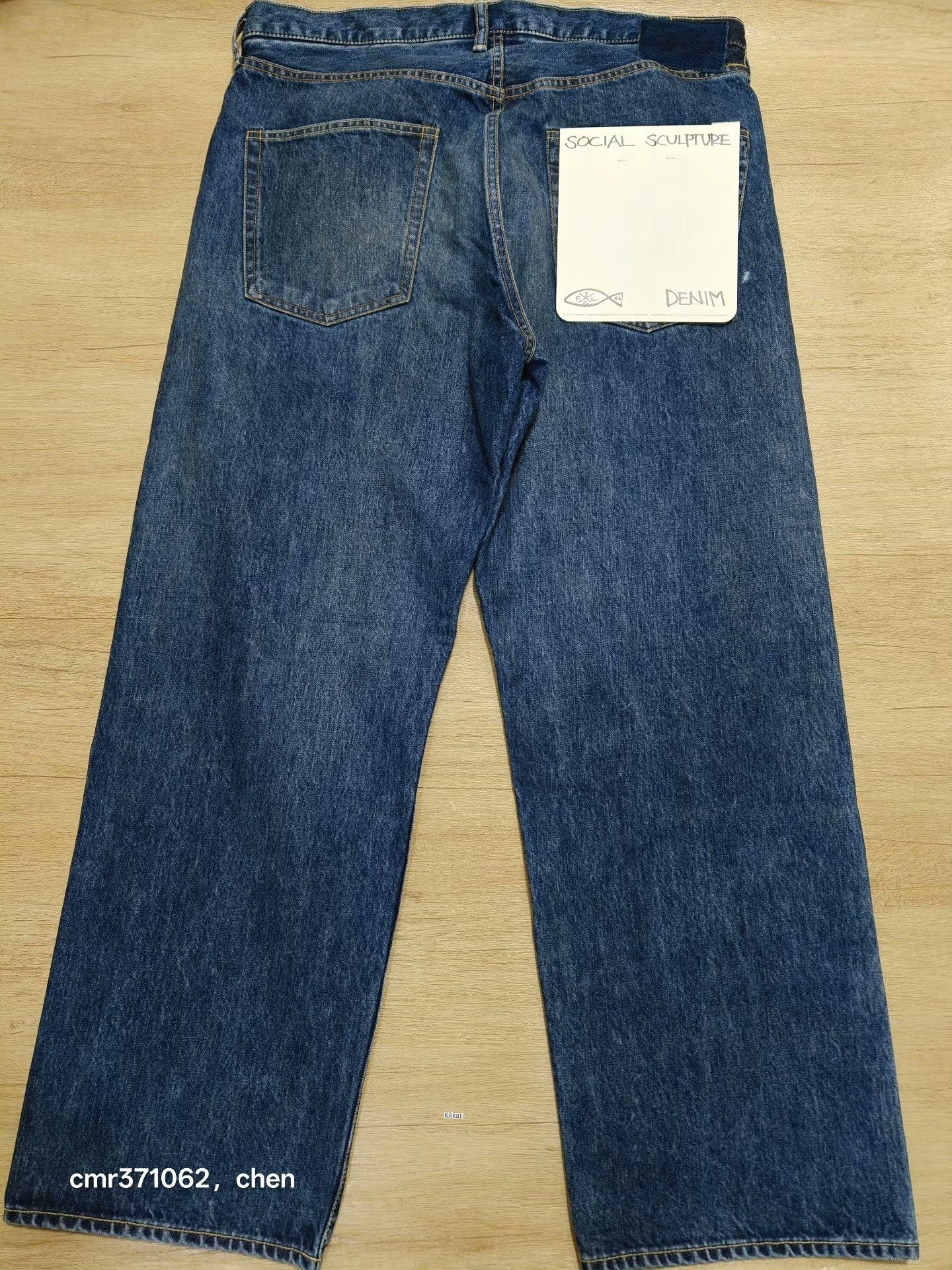 Visvim VISVIM 26SS SOCIAL SCULPTURE 01 WIDE DMGD-46 Size US 30 / EU 46 - 5 Thumbnail