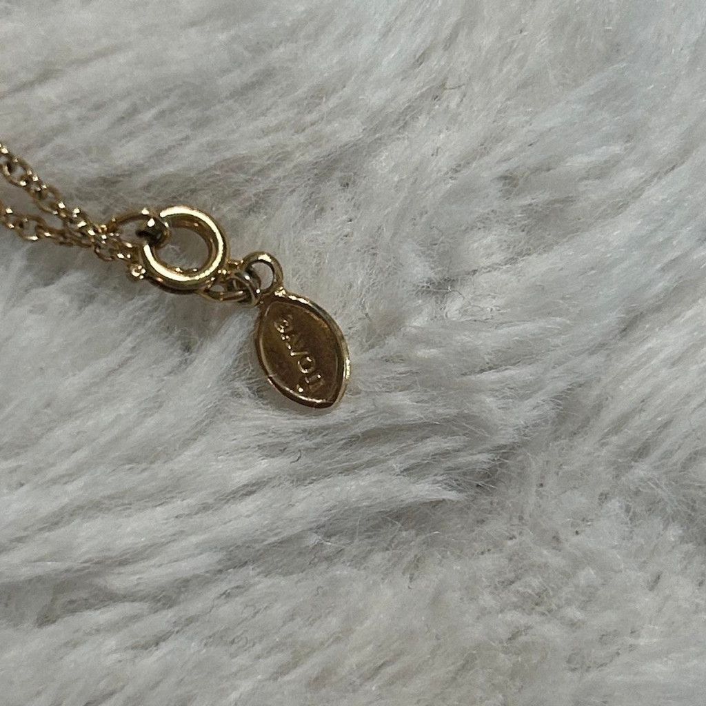 Saks Fifth Avenue “HG” letter necklace, 16" chain #jewellery Size ONE SIZE - 3 Thumbnail