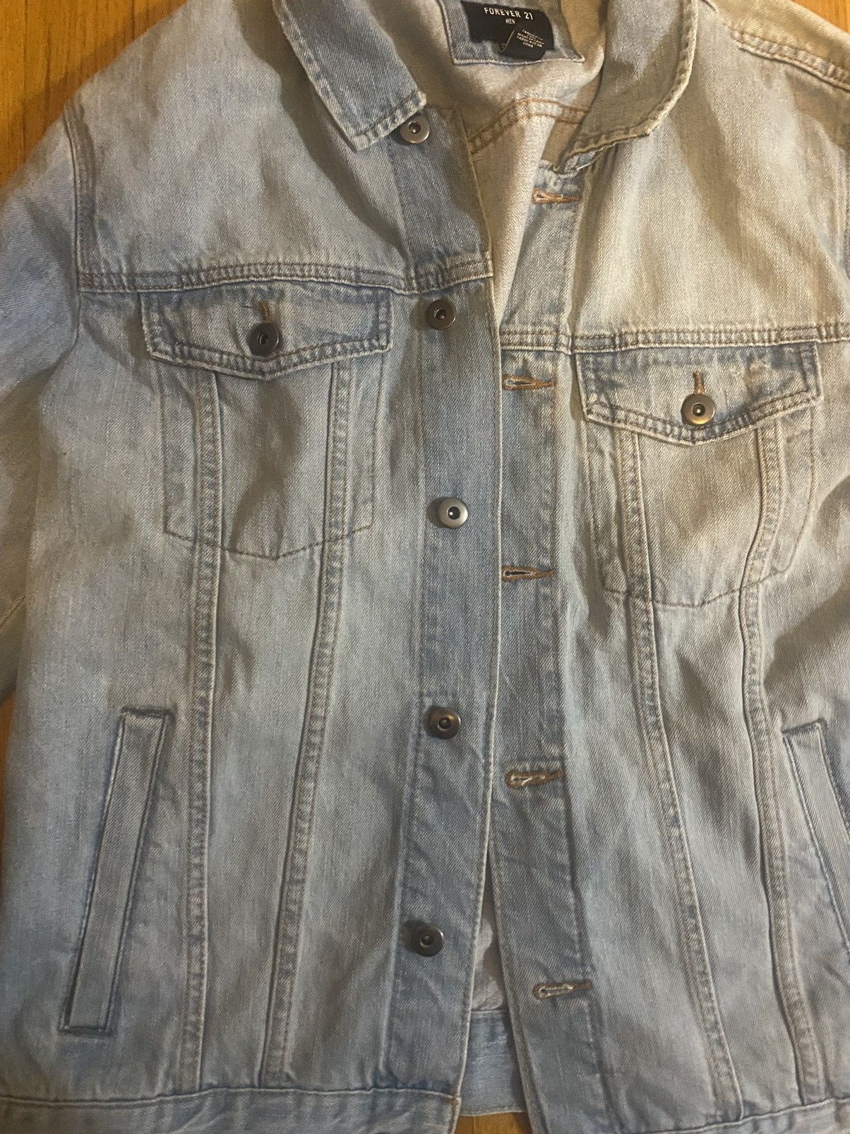 Forever 21 Forever 21 Denim Jacket Size US L / EU 52-54 / 3 - 4 Thumbnail