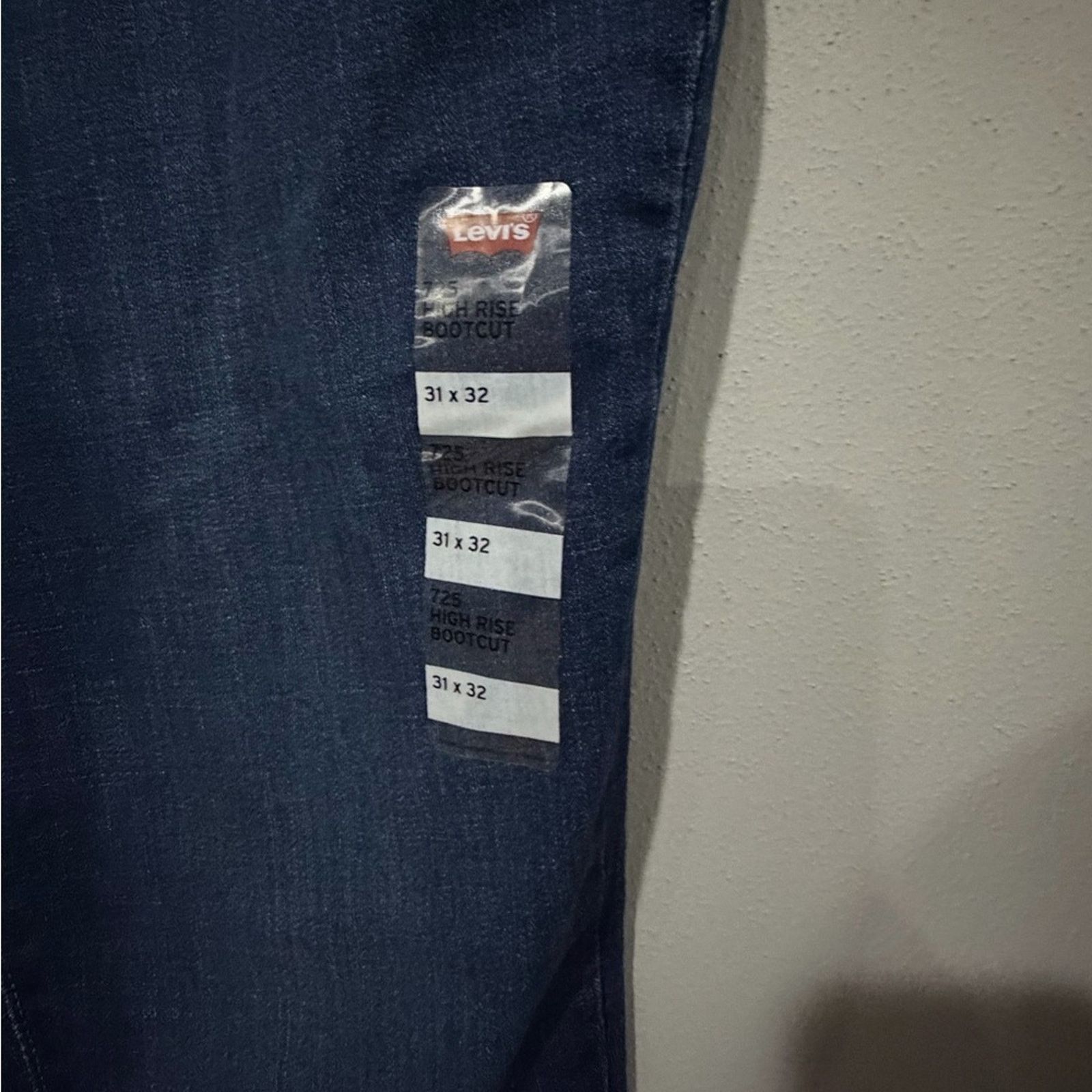 Levi's NWT Levi’s 725 High Rise Bootcut Jeans Stellar Stretch 31x32 Size 31" - 5 Thumbnail