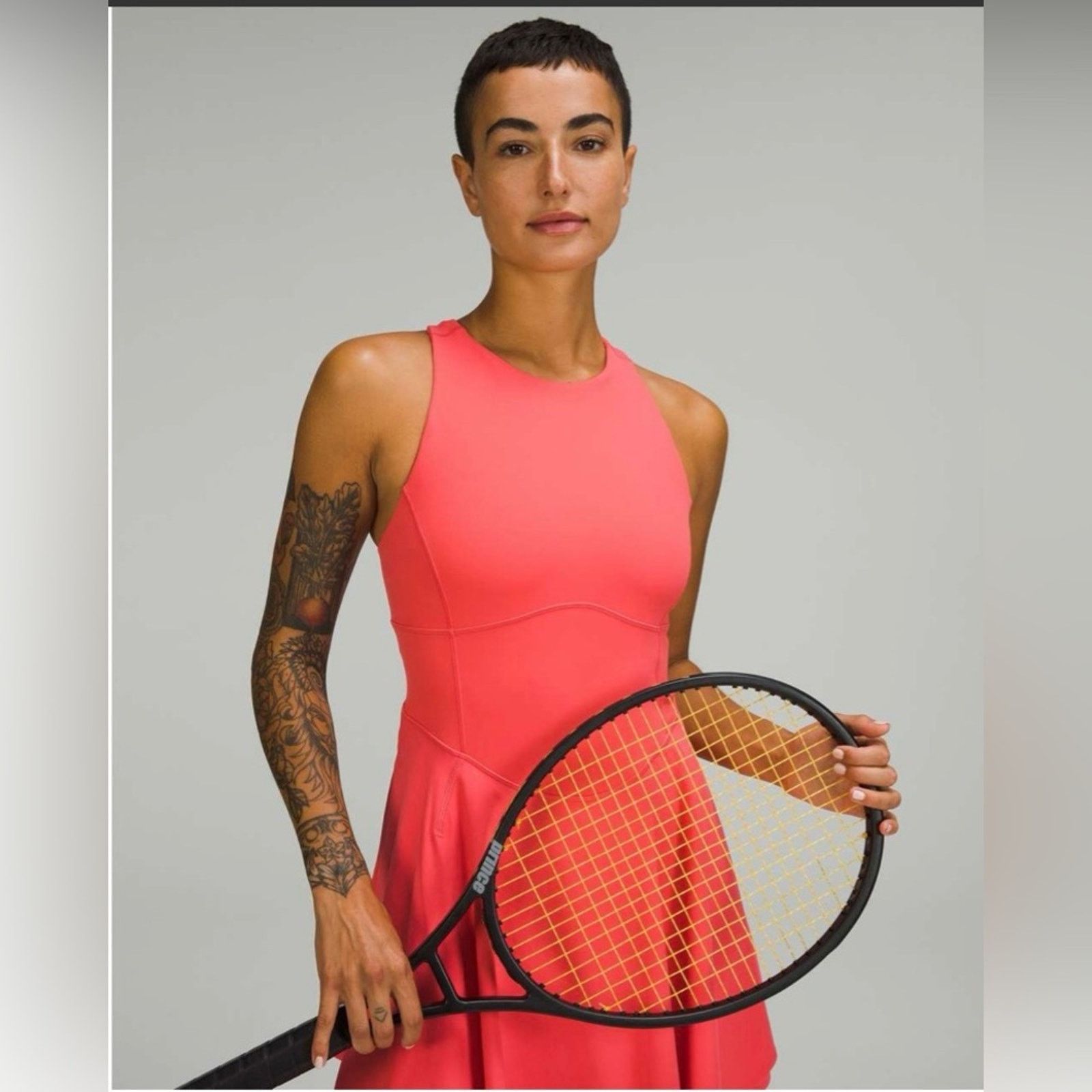 Lululemon Light Blue Lululemon Court Crush Tennis Dress Size S / US 4 / IT 40 - 13 Thumbnail