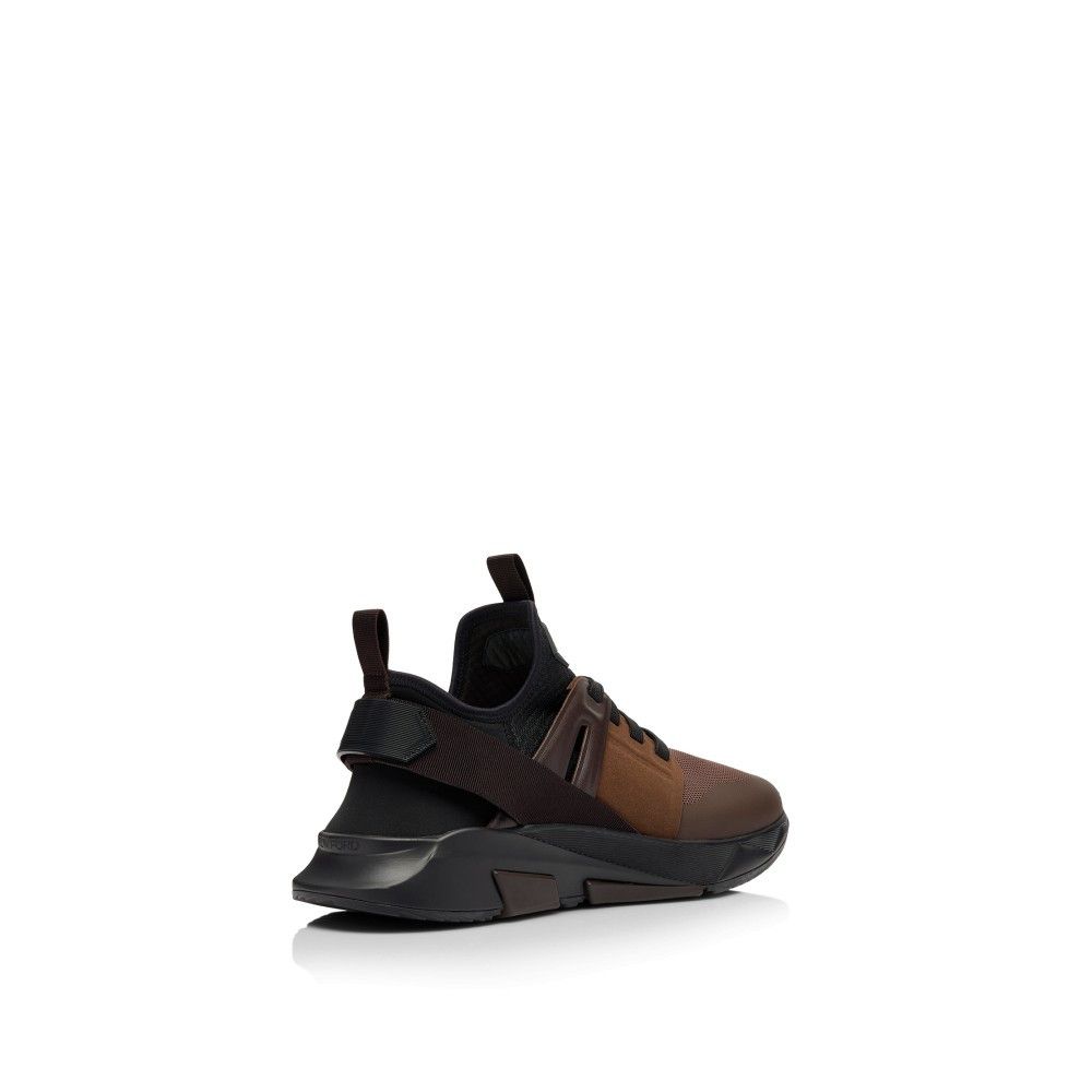 Tom Ford o1loc1c0825 J1100 Size: 9 TF / Jago Low-Top Sneakers Brown Size US 9 / EU 42 - 3 Thumbnail