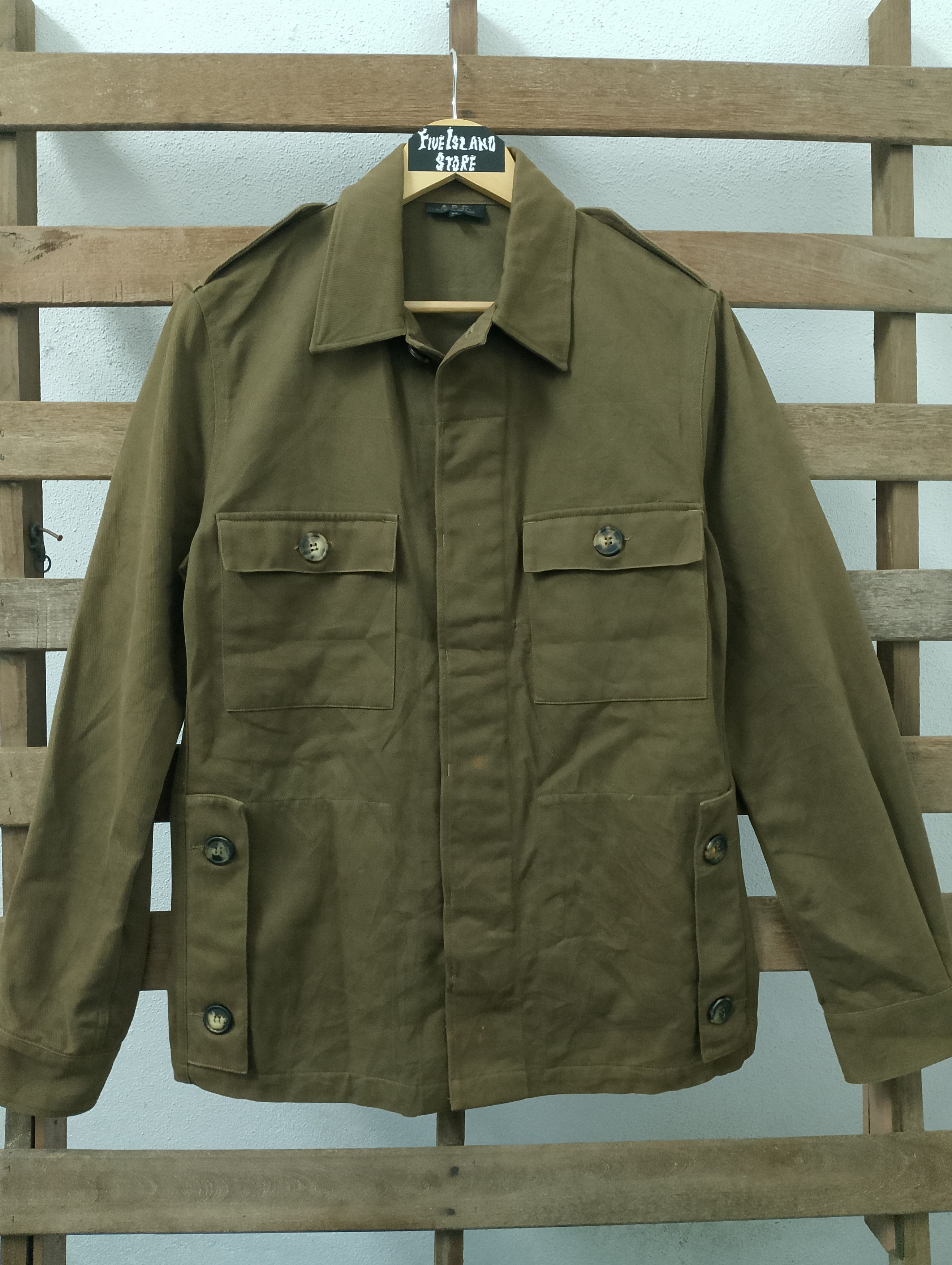 A.P.C. Vintage A.P.C Military Chore Jacket Size US M / EU 48-50 / 2 - 1 Thumbnail