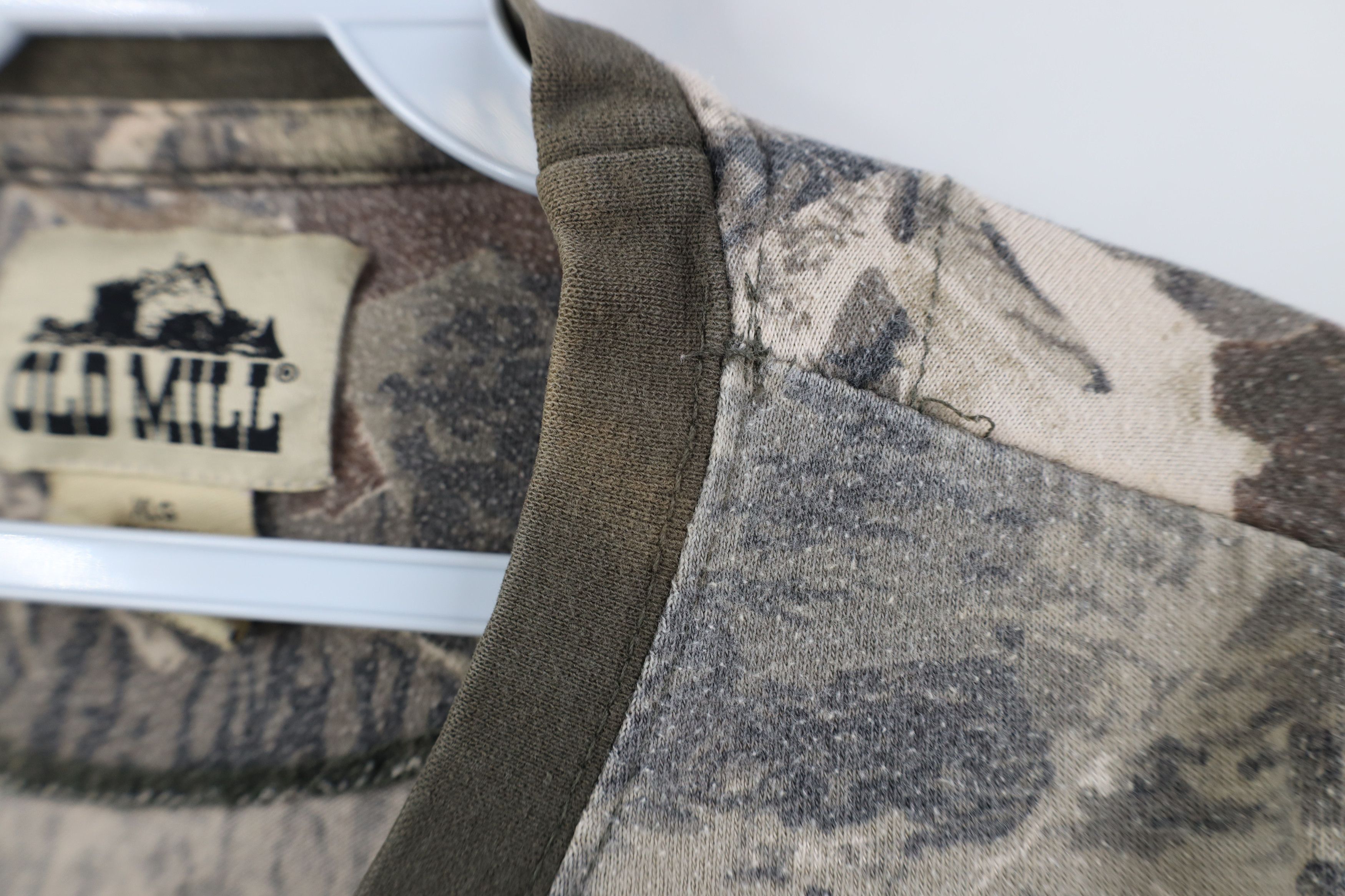Vintage Vintage 90s Y2K Streetwear Camouflage Long Sleeve T-Shirt Size US XL / EU 56 / 4 - 5 Thumbnail
