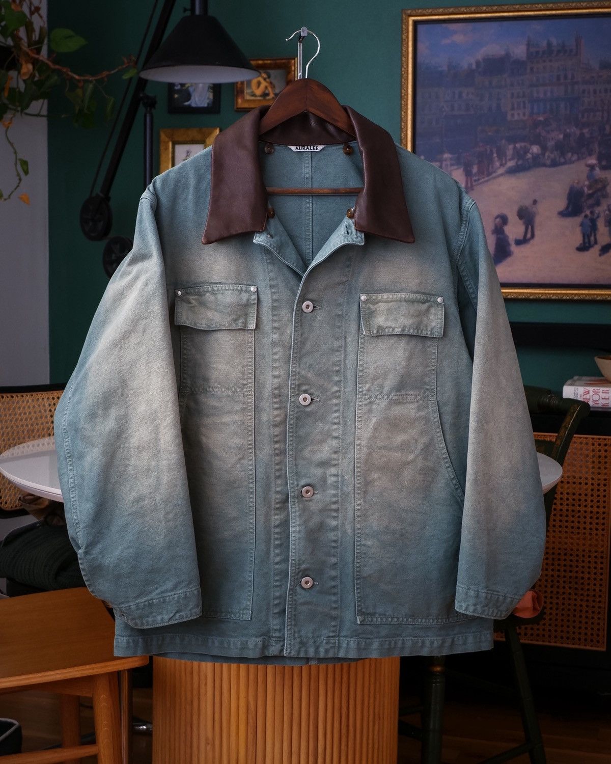 Auralee (Runway) Organic Cotton Duck Blouson | Grailed