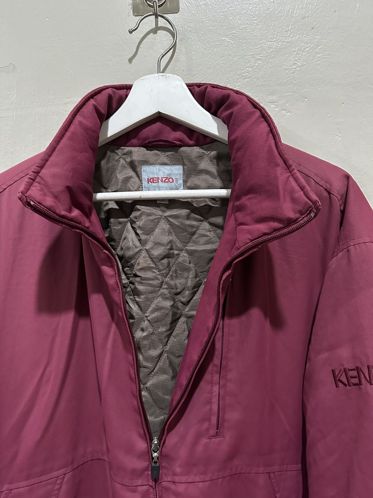 Kenzo Kenzo Golf x Half Zipper x Vintage Size US L / EU 52-54 / 3 - 7 Thumbnail