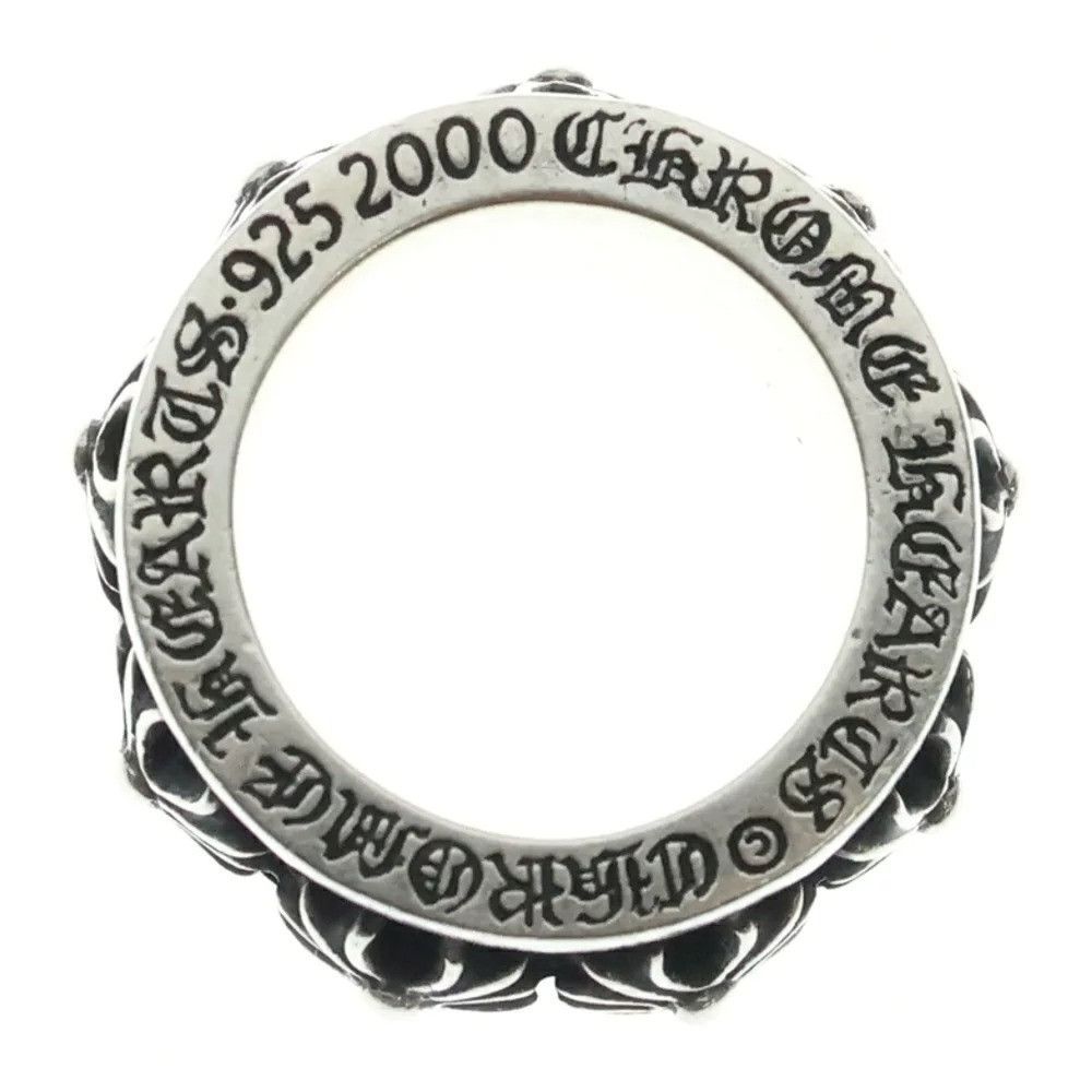 Chrome Hearts RARE! OFFER OK 🔥 9.5 CHROME HEARTS RING SPINNER CH X Size ONE SIZE - 6 Thumbnail