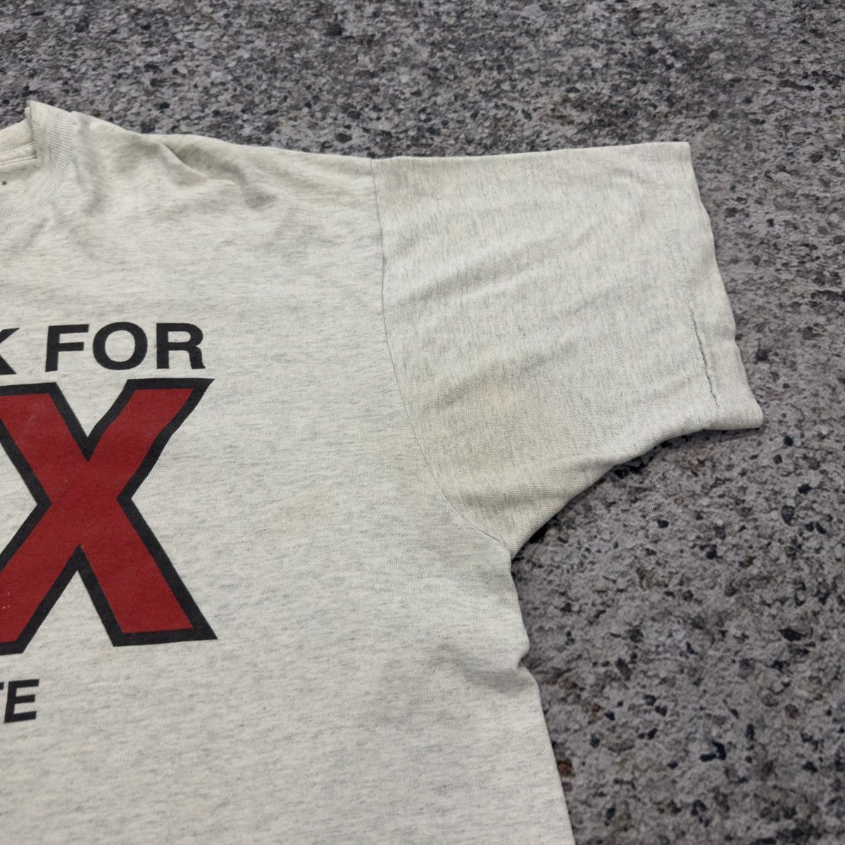 Vintage 90s Will Work For Sex Thrashed Faded Tee ERD Grunge Size US XL / EU 56 / 4 - 11 Thumbnail