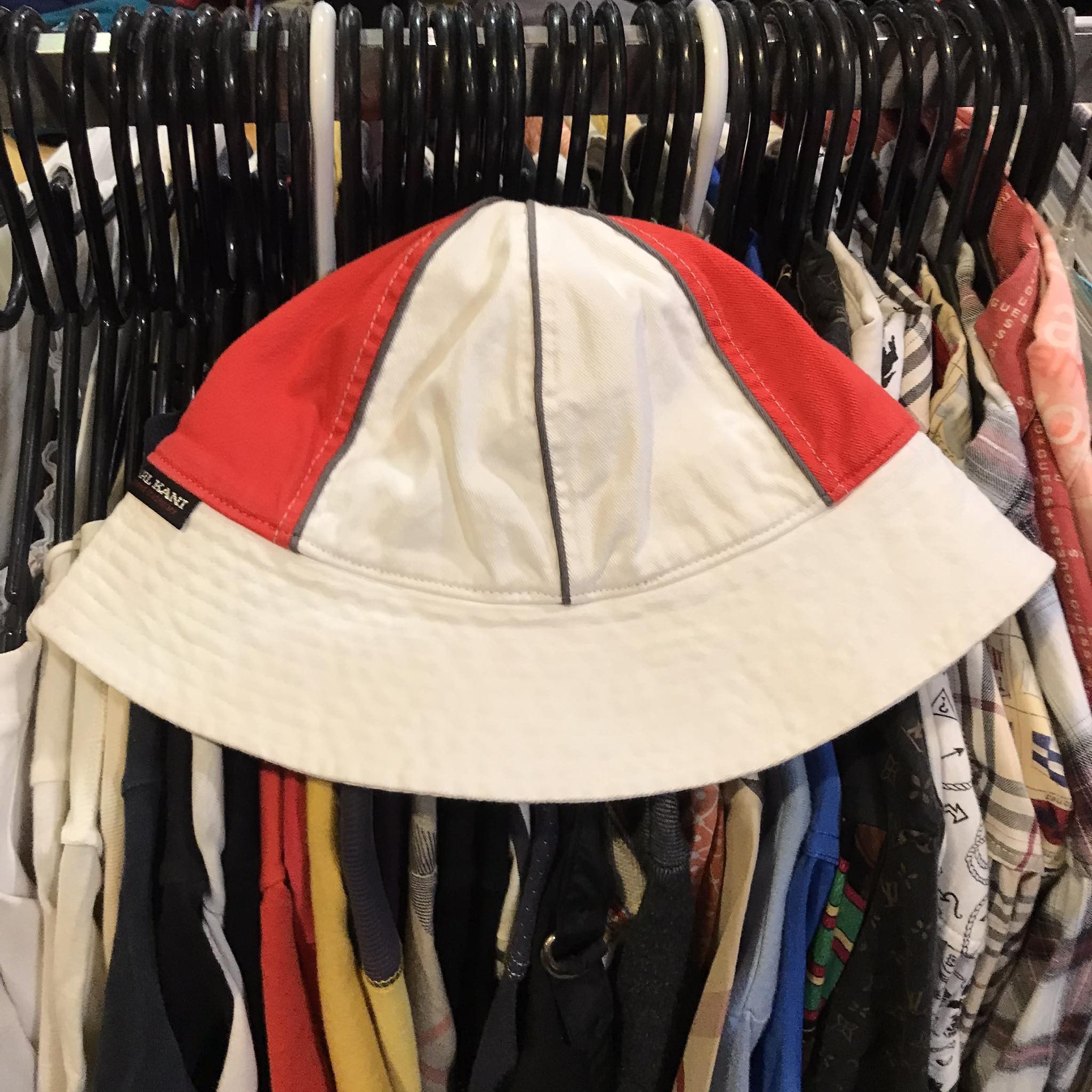 Karl Kani Karl Kani Red White Bucket Hat Logo 90s Size ONE SIZE - 2 Thumbnail