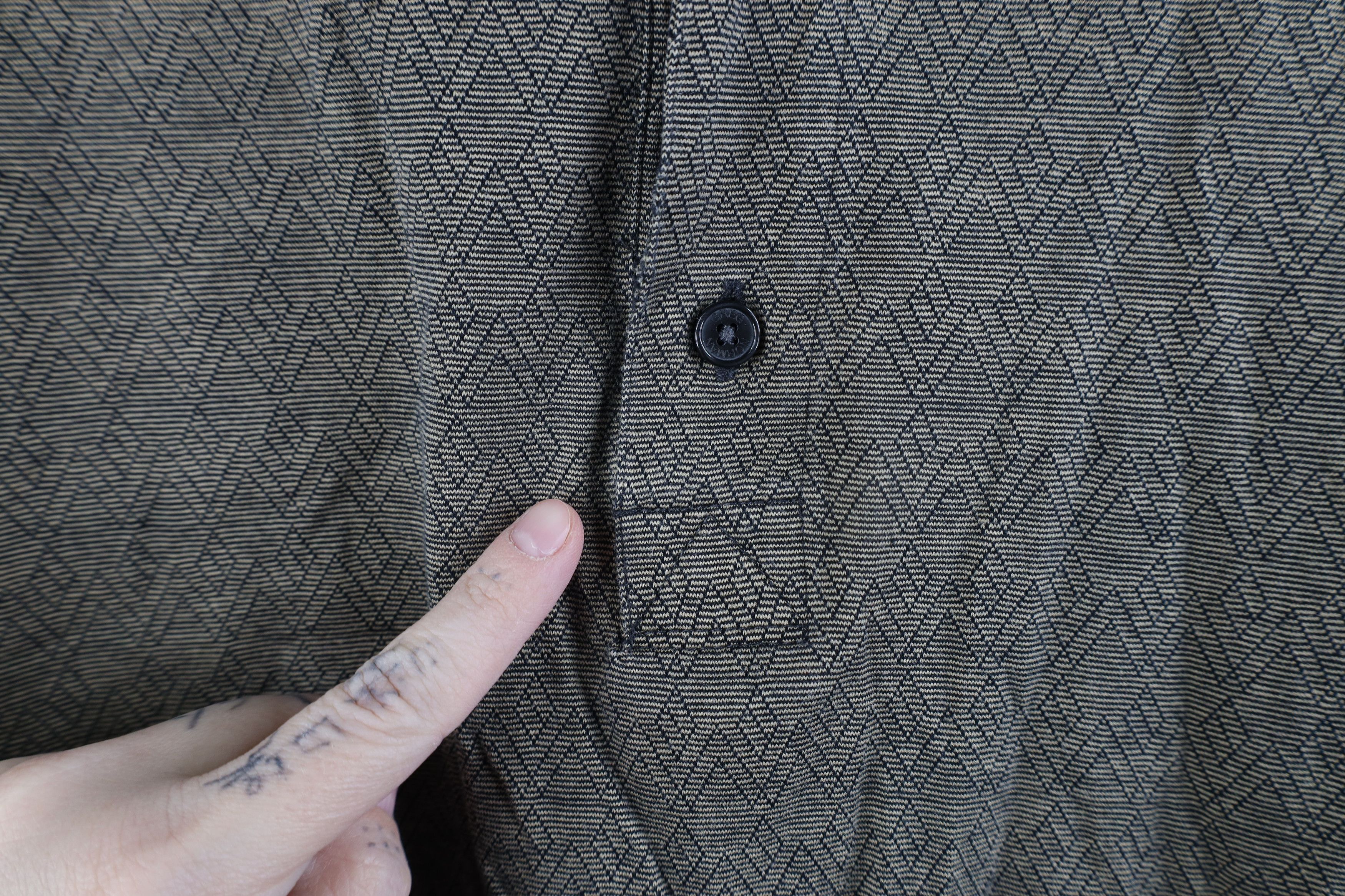 Vintage Vintage 90s Streetwear Diamond Knit Golf Polo Shirt Size US M / EU 48-50 / 2 - 5 Thumbnail