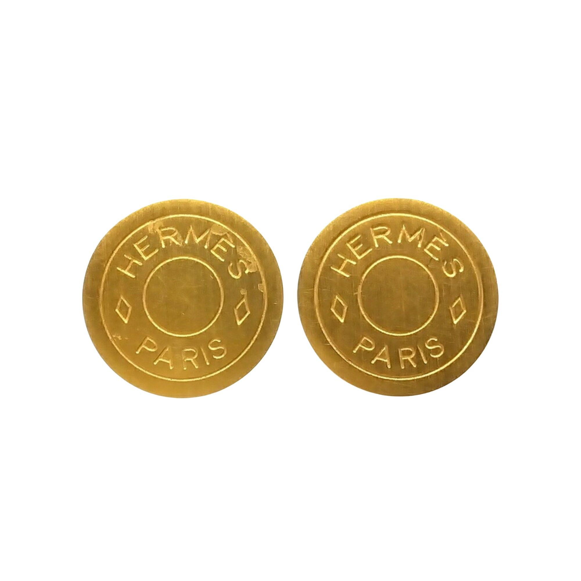 Hermes Hermès Sellier earring Size ONE SIZE - 1 Thumbnail