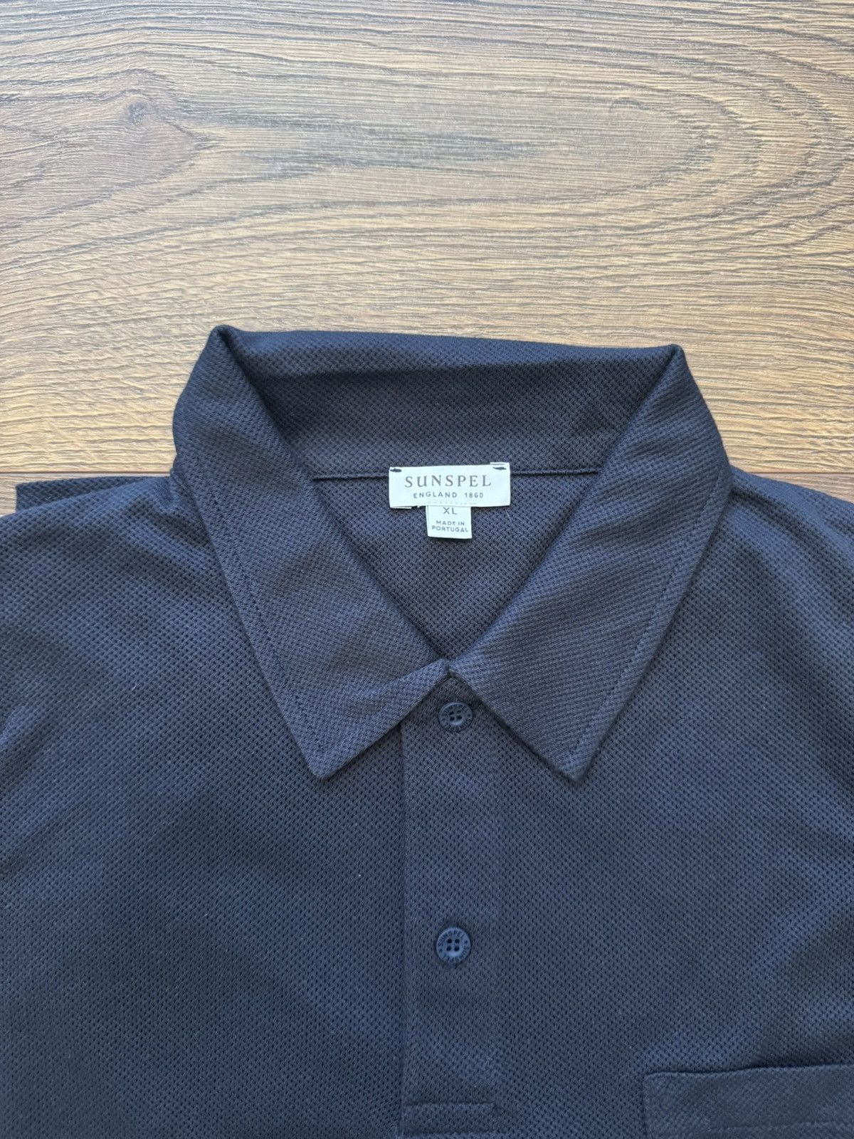 Sunspel Sunspel Navy Riviera Polo - Size XL Size US XL / EU 56 / 4 - 2 Thumbnail