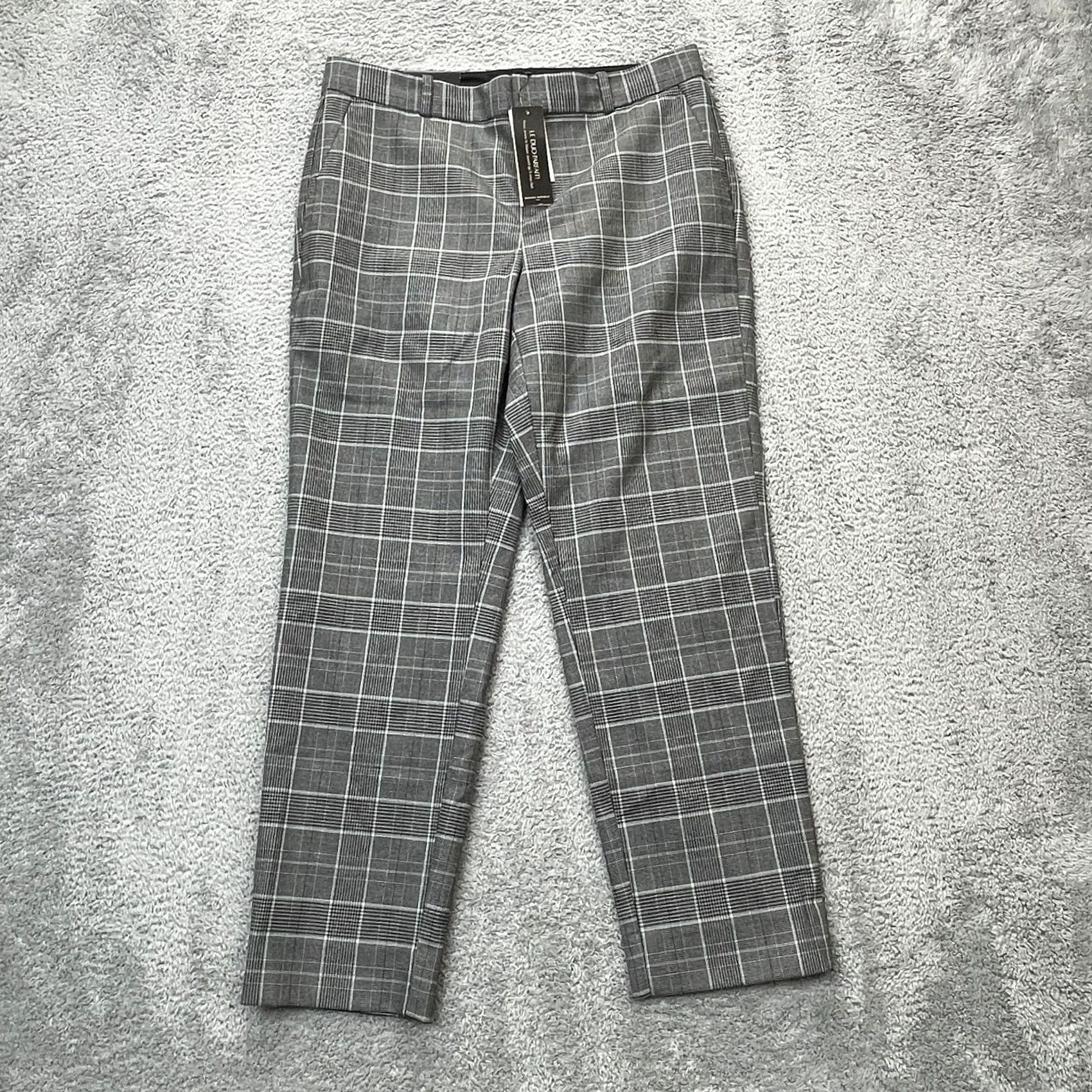 Banana Republic Banana Republic Womens Pants - 6 Gray Avery Straight Leg - Dress Size 28" / US 6 / IT 42 - 2 Thumbnail