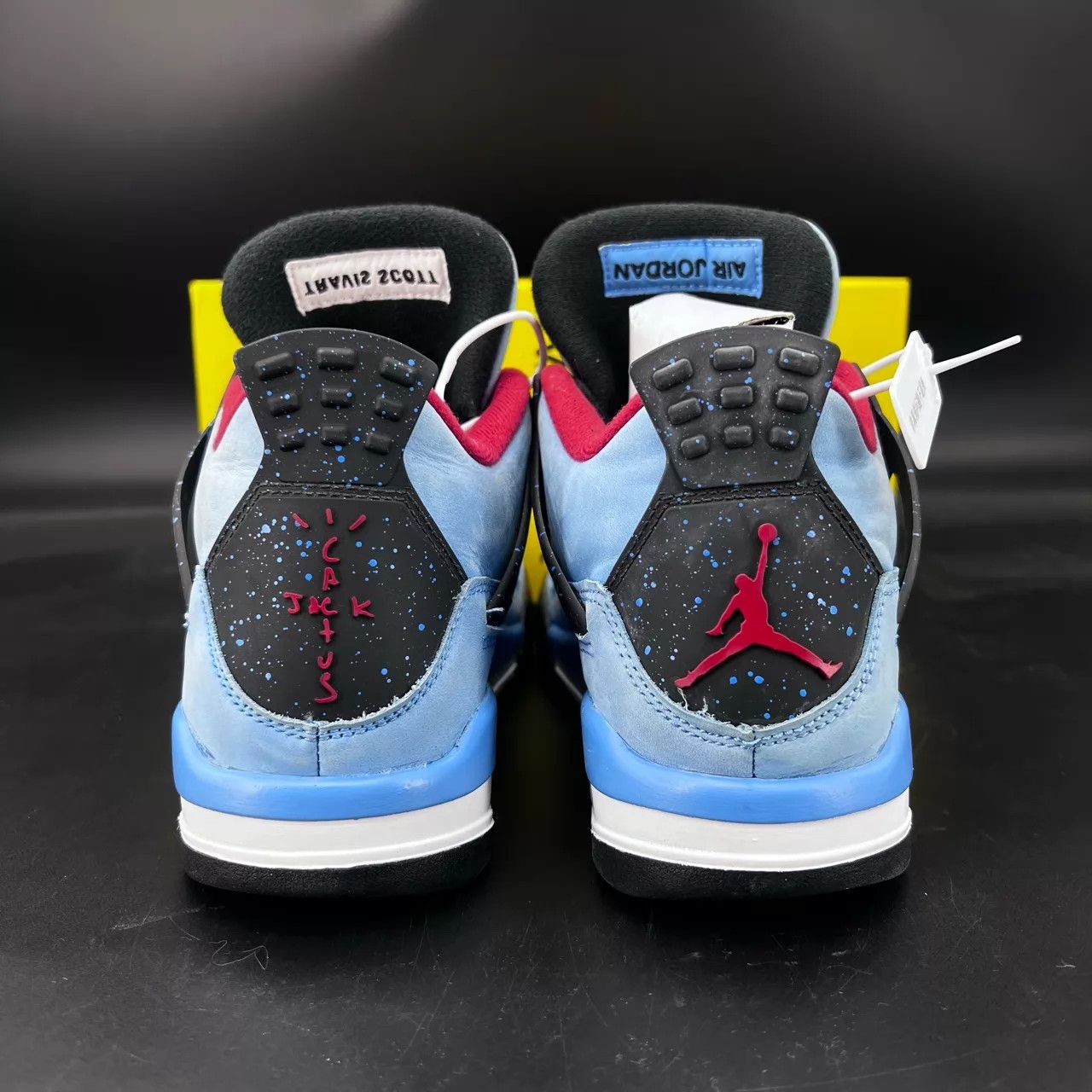 Nike Jordan 4 TS Blue Suede 41 2W, Like New CH2027 Size US 8 / EU 41 - 6 Thumbnail