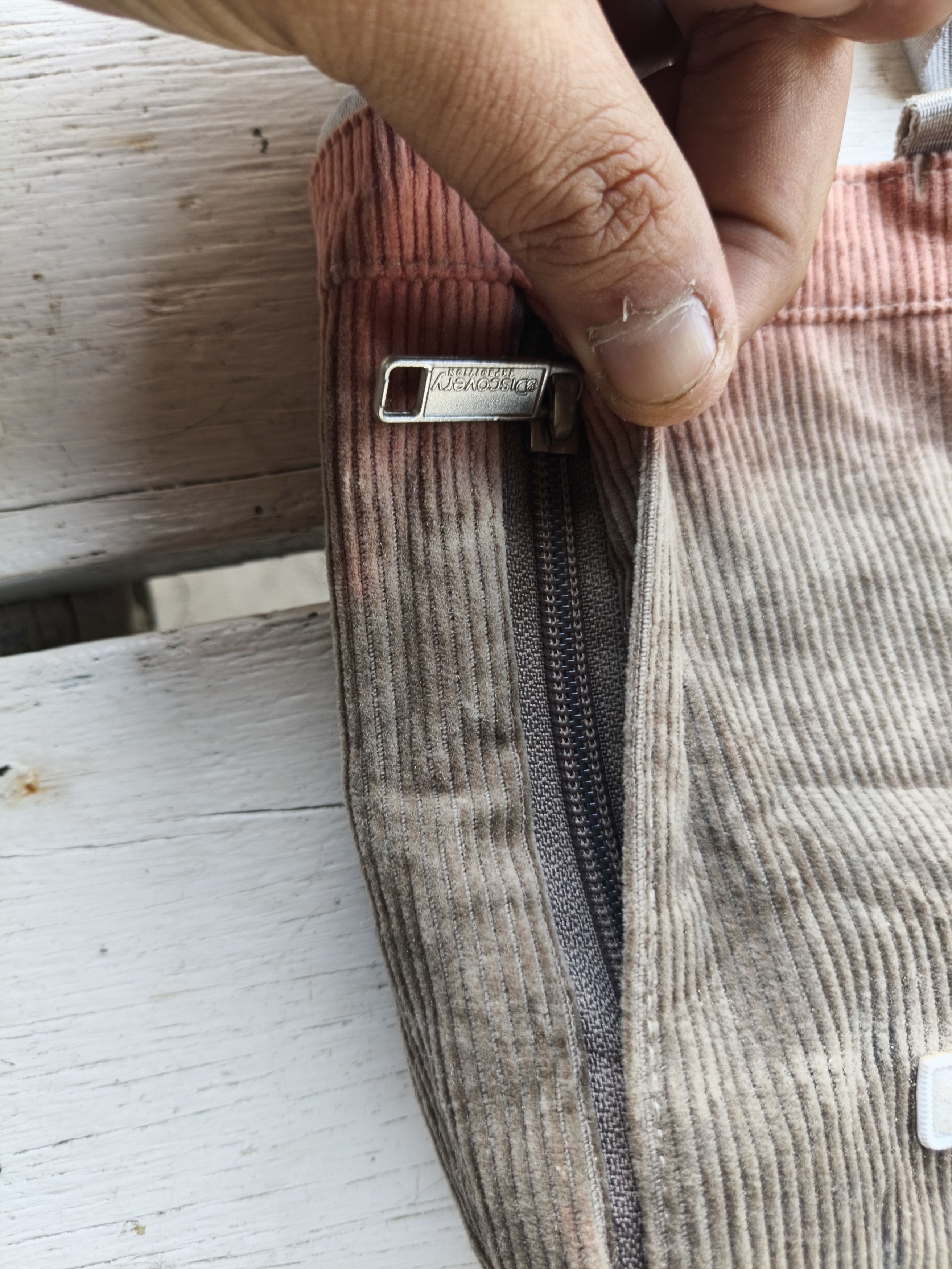 Japanese Brand Discovery Expedition Corduroy Dual Tone Sling Bag Size ONE SIZE - 3 Thumbnail