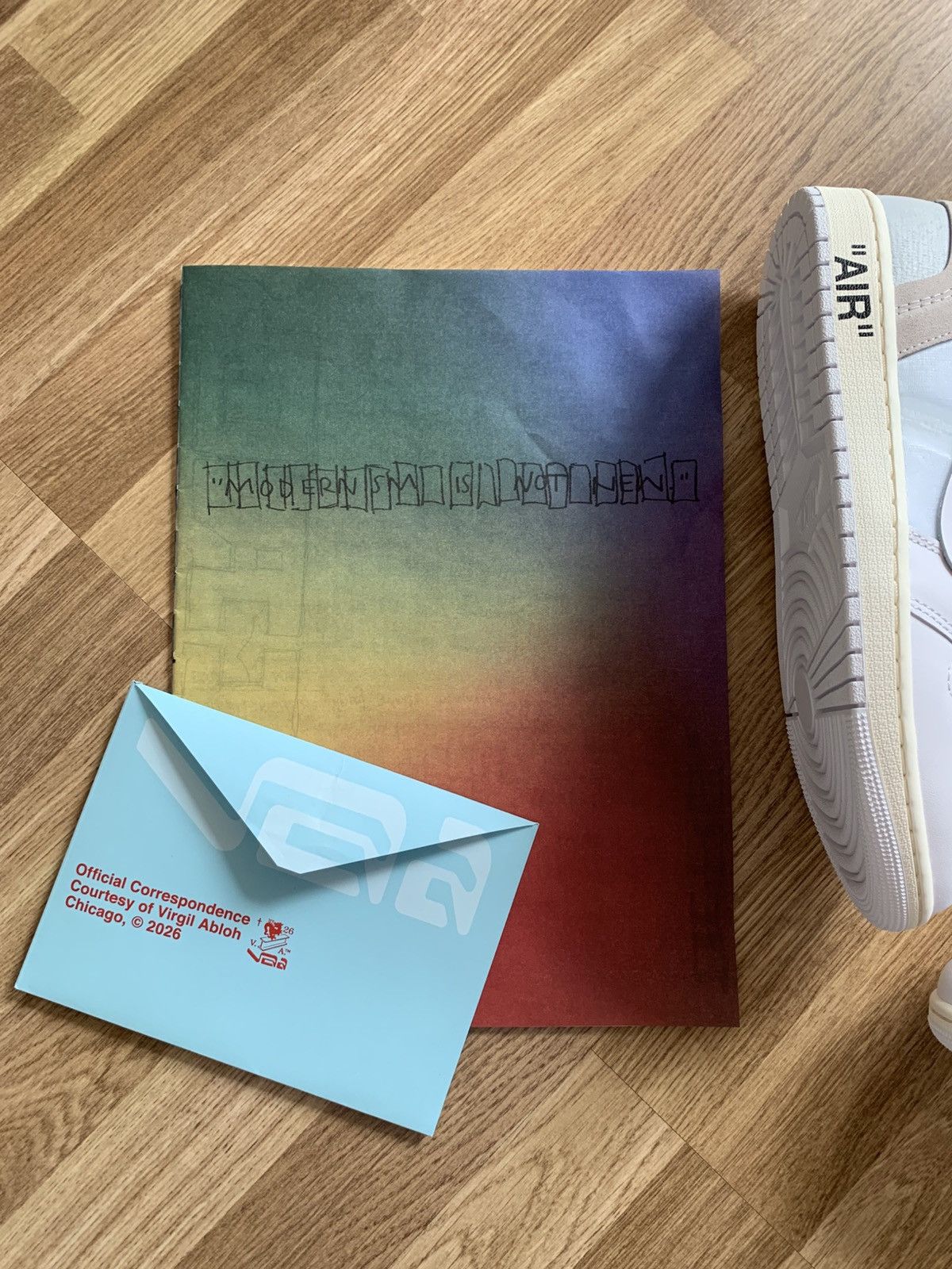 Nike × Off-White Jordan 1 Retro Virgil Abloh Alaska Size US 11 / EU 44 - 9 Thumbnail