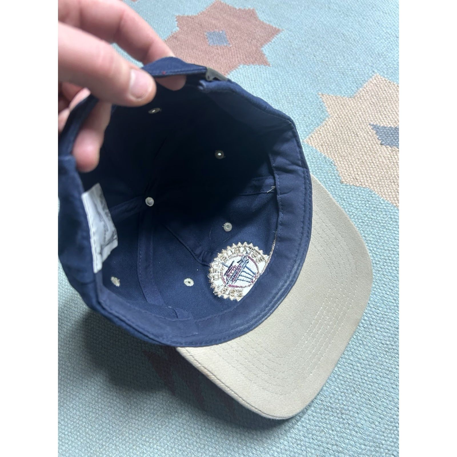 Vintage VINTAGE Seattle Space Needle Strapback Hat Cap Adjustable Blue Mens Cap Size ONE SIZE - 6 Thumbnail