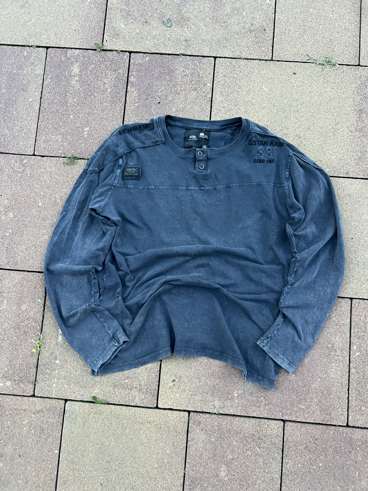 Japanese Brand 🖤VTG CRAZY G-STAR RAW RICK OWENS JUNYA YOHJI STYLE Y2K Size US M / EU 48-50 / 2 - 4 Thumbnail